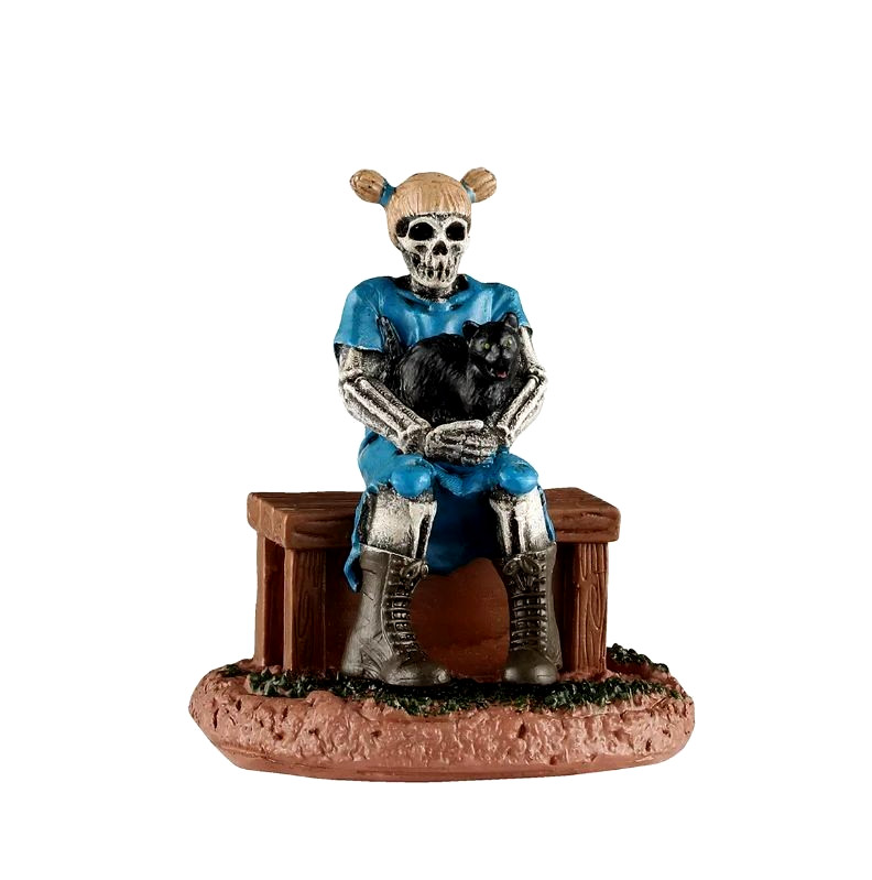 Lemax GHOUL SISTER CAT # 62601 Halloween Spooky Town Village 2026 NEW