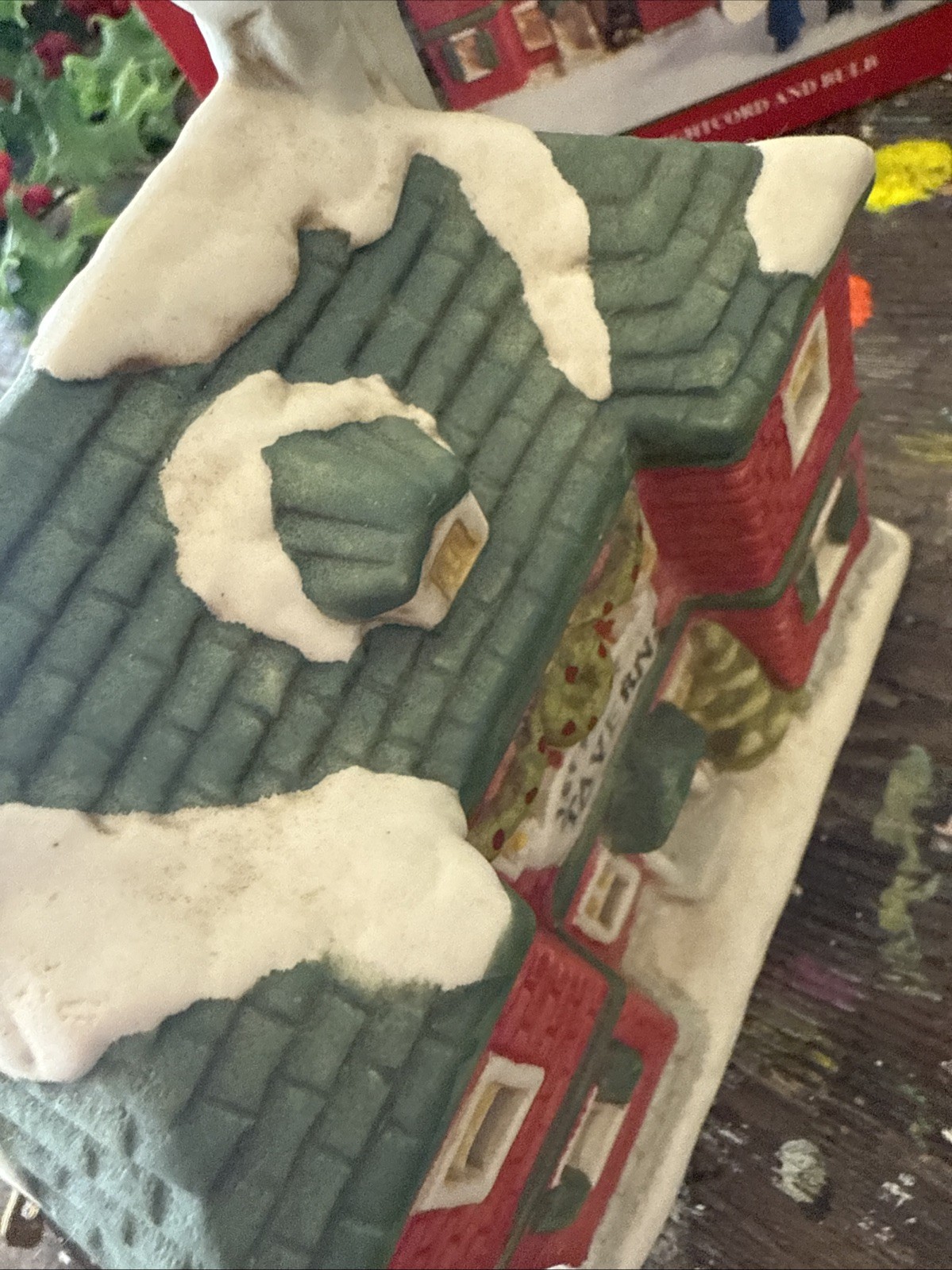 Franks Winter Tyme Jefferson Tavern Christmas Village Williamsburg Colonial