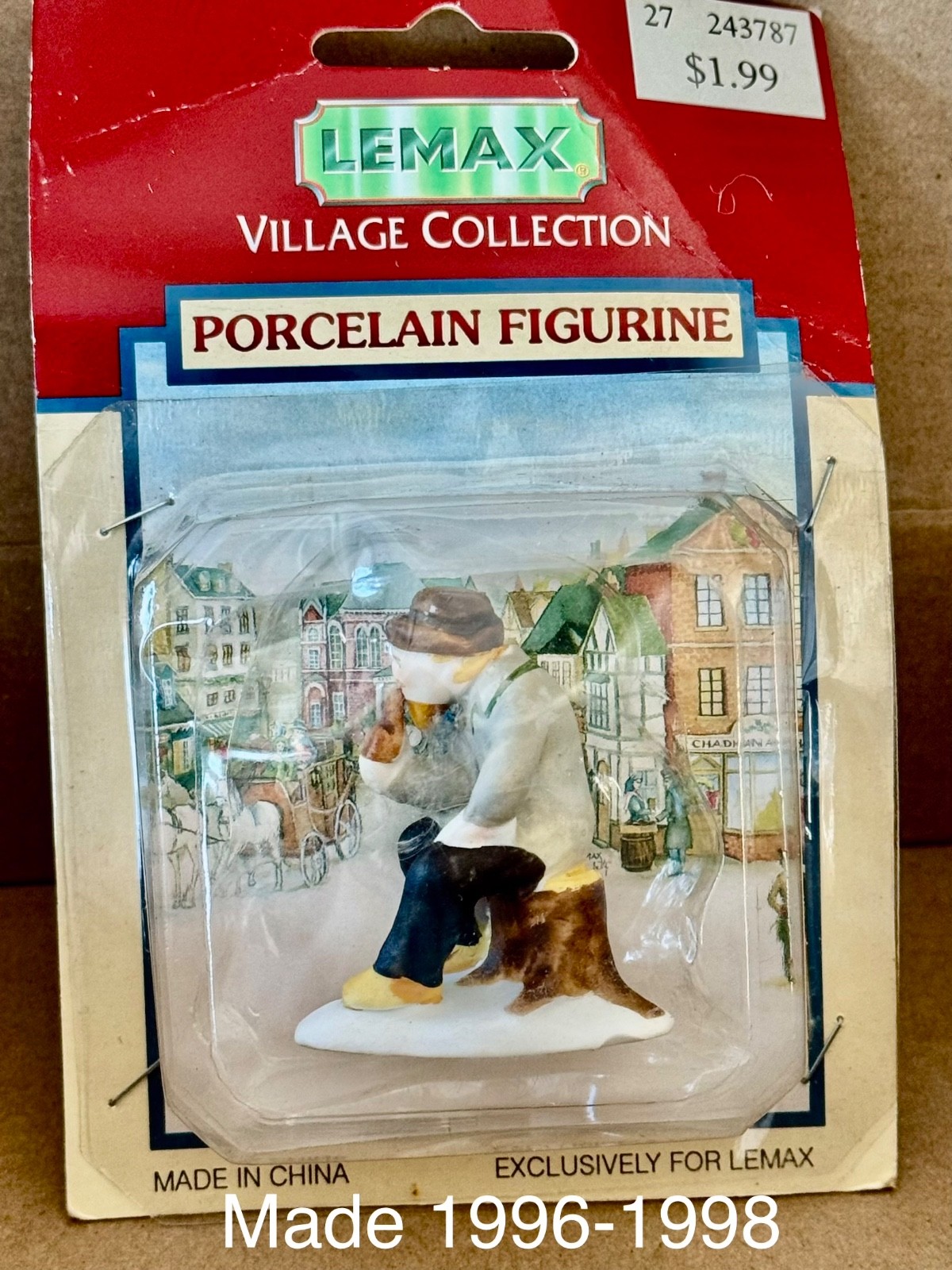 YOU CHOOSE Lemax Figurine Vintage Figure Christmas Village Vail Village Etc