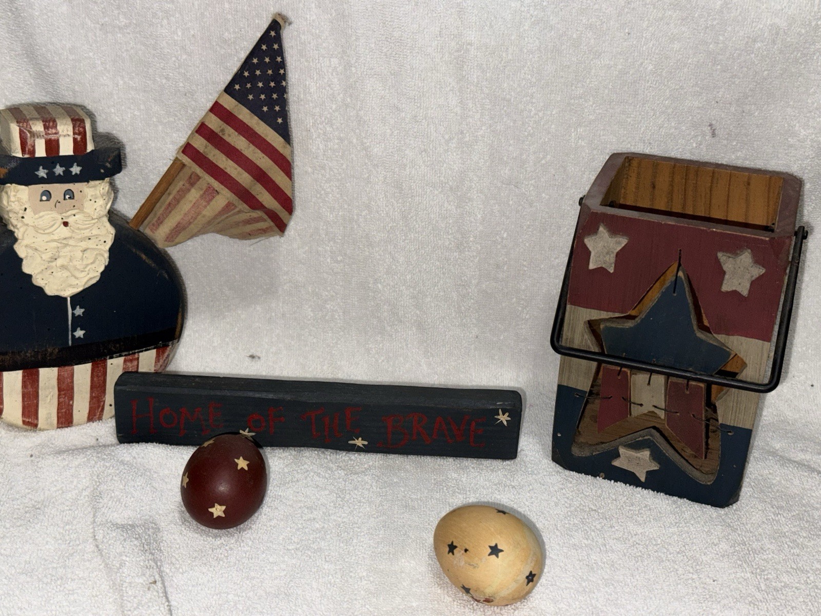Vintage Americana Decoration Lot of 5