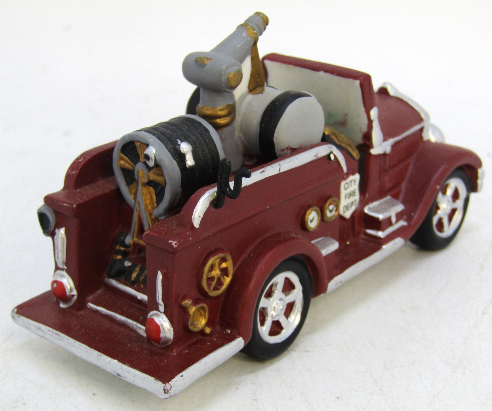 Dept 56 City Fire Dept. Fire Truck Christmas in the City Figurine 1995 (No Box)