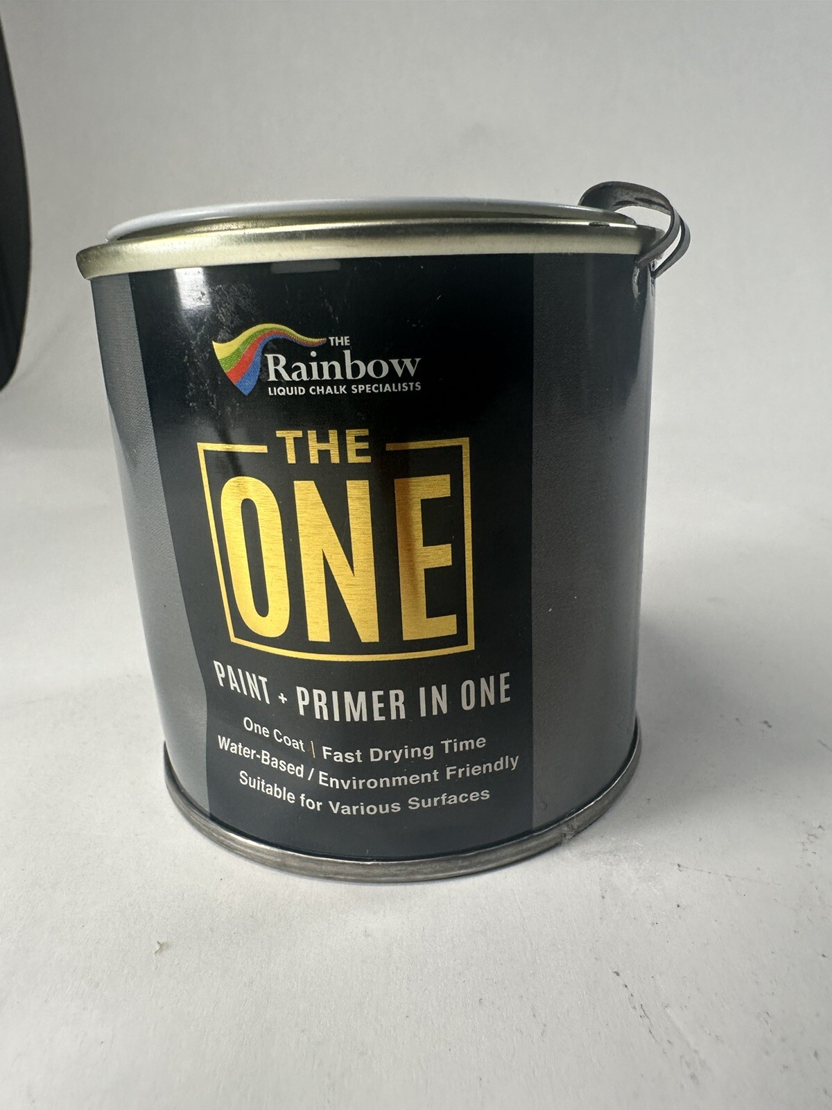THE ONE Paint & Primer: Most Durable 8.45 Fl Oz (Pack of 1), Black (Matte)