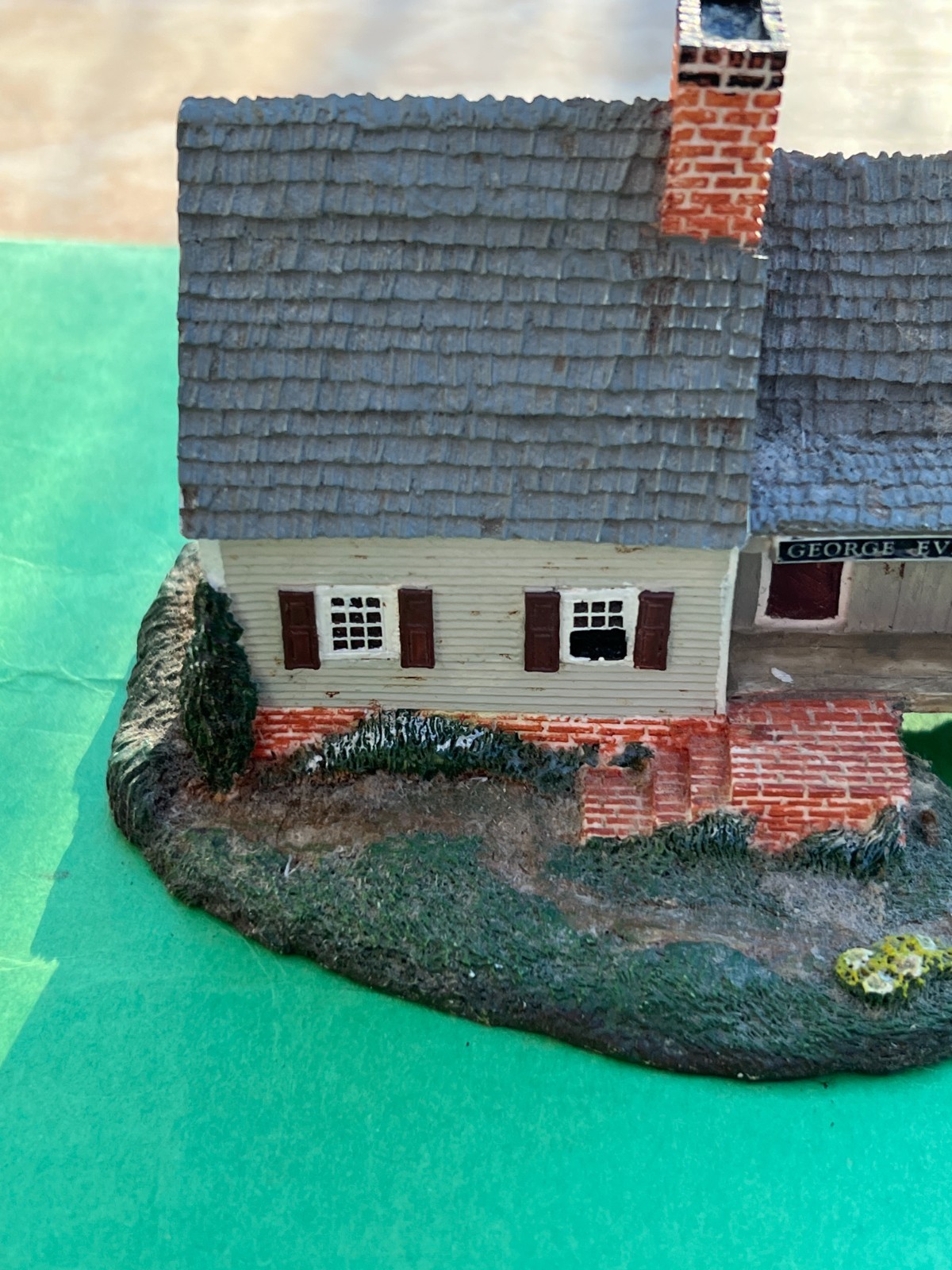 Vintage Hawthorne Village Everett’s Joiner Shop Sculpture Ken and Hope Levan