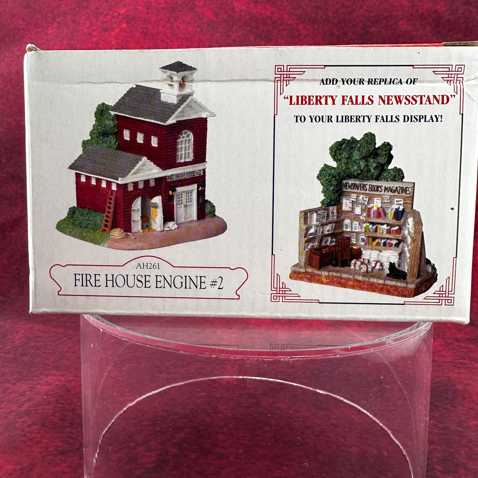 LIBERTY FALLS COLLECTION “FIRE HOUSE ENGINE # 2”, AH261, NEW WITH OPEN BOX