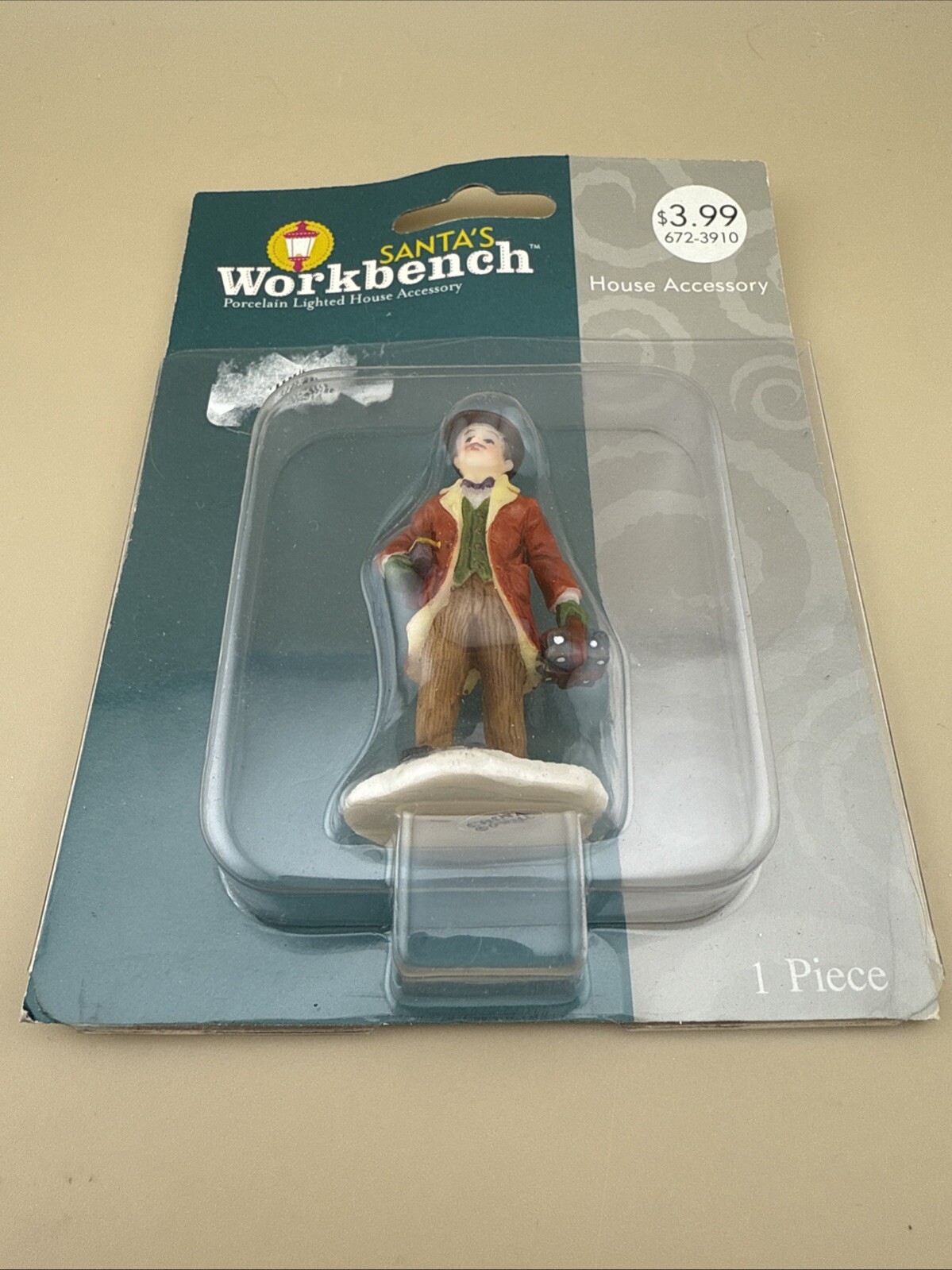 SANTA’S WORKBENCH Christmas Village Figure 2003