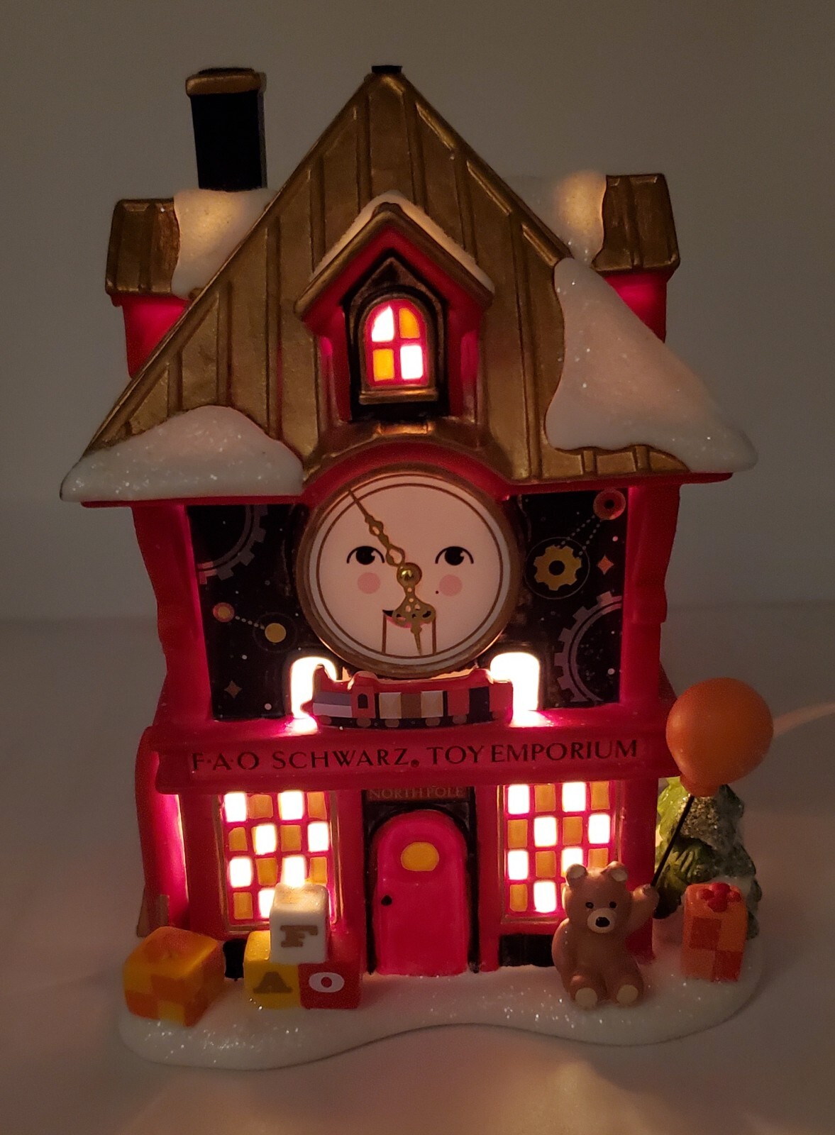 Dept 56 North Pole Village FAO Schwarz Toy Emporium 6009773 New York Christmas