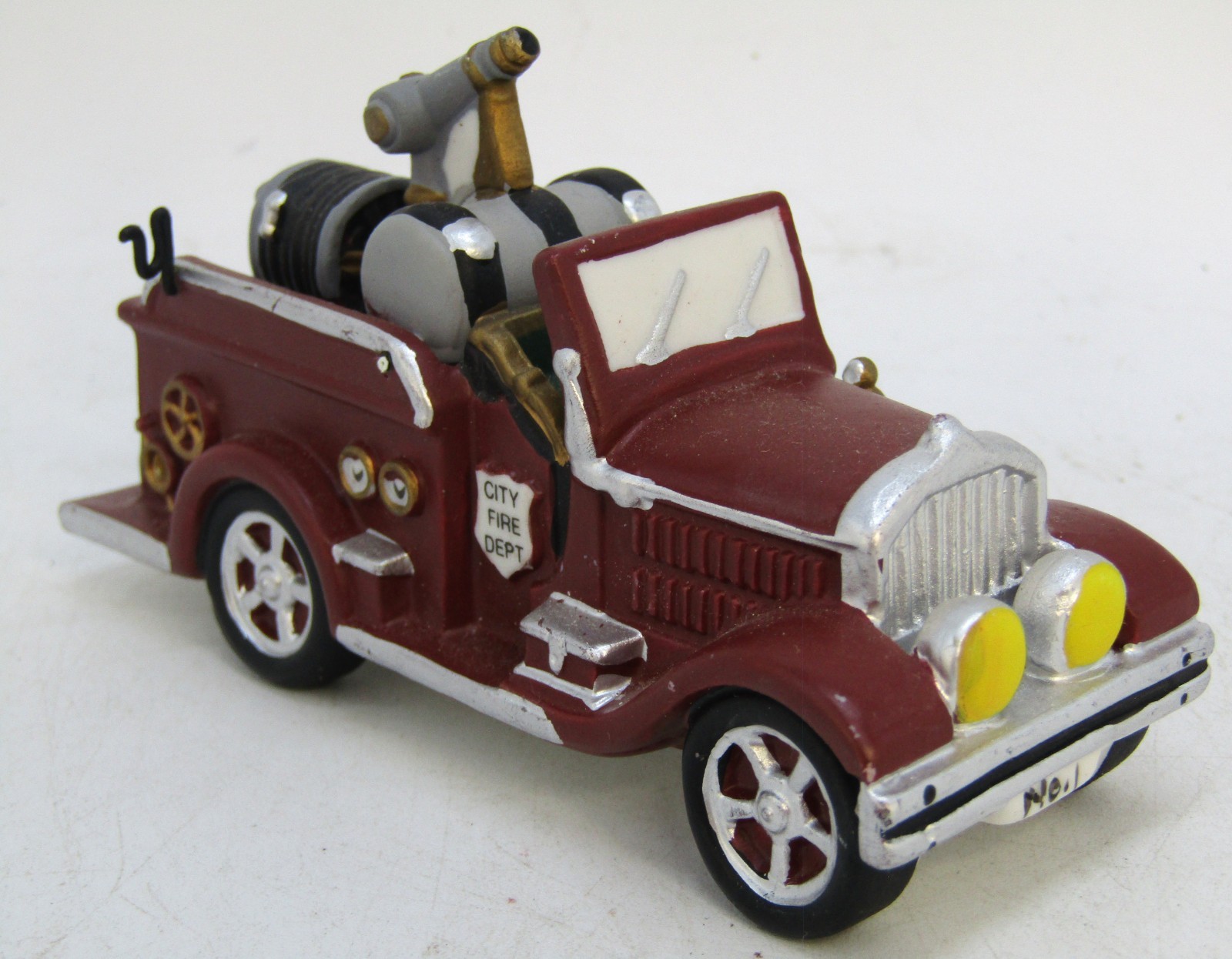 Dept 56 City Fire Dept. Fire Truck Christmas in the City Figurine 1995 (No Box)