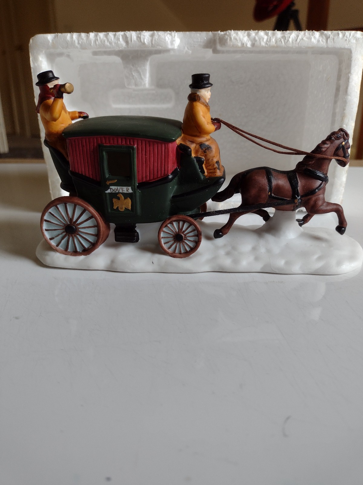 Dover Coach, Horse Drawn Carriage – Heritage Village, 1988 Vintage