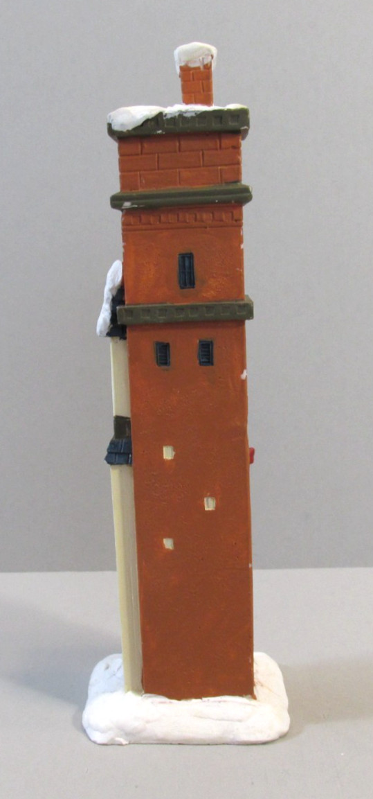 Lot of 3 Franks Nursery & Crafts Skinny Christmas Village Buildings