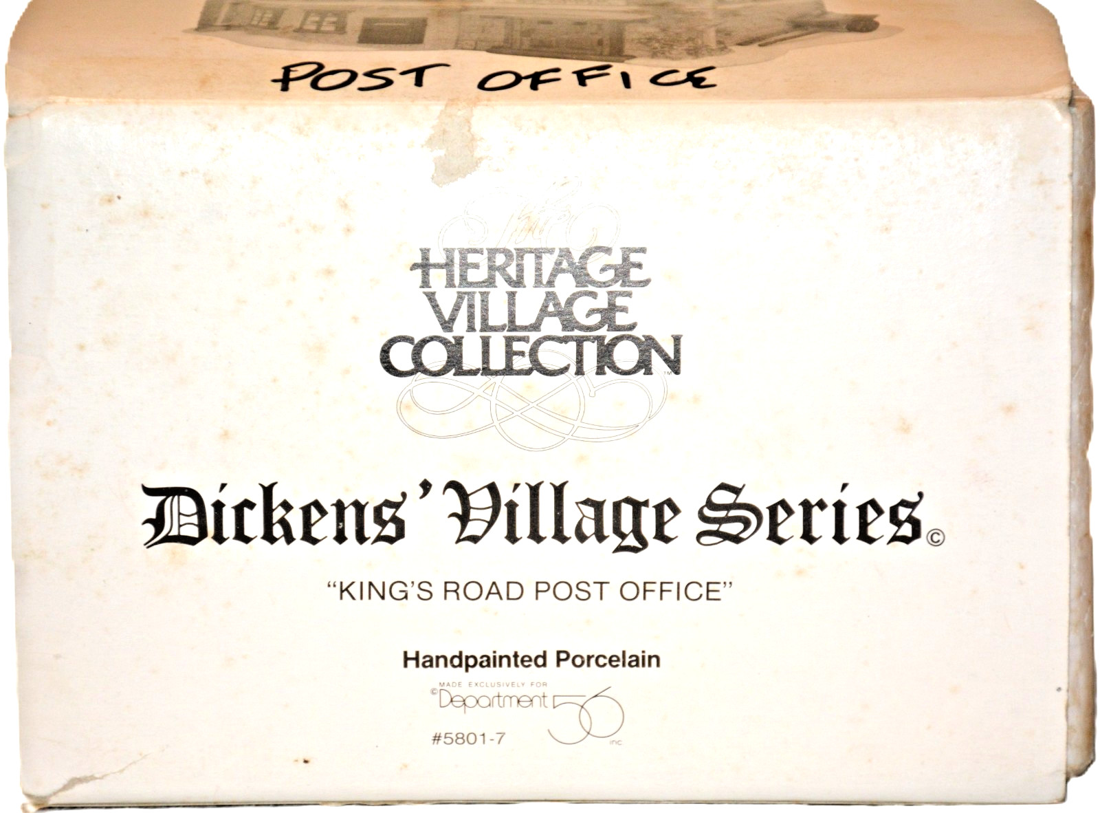 Department 56 King’s Road Post Office Heritage Village Collection Dickens Series
