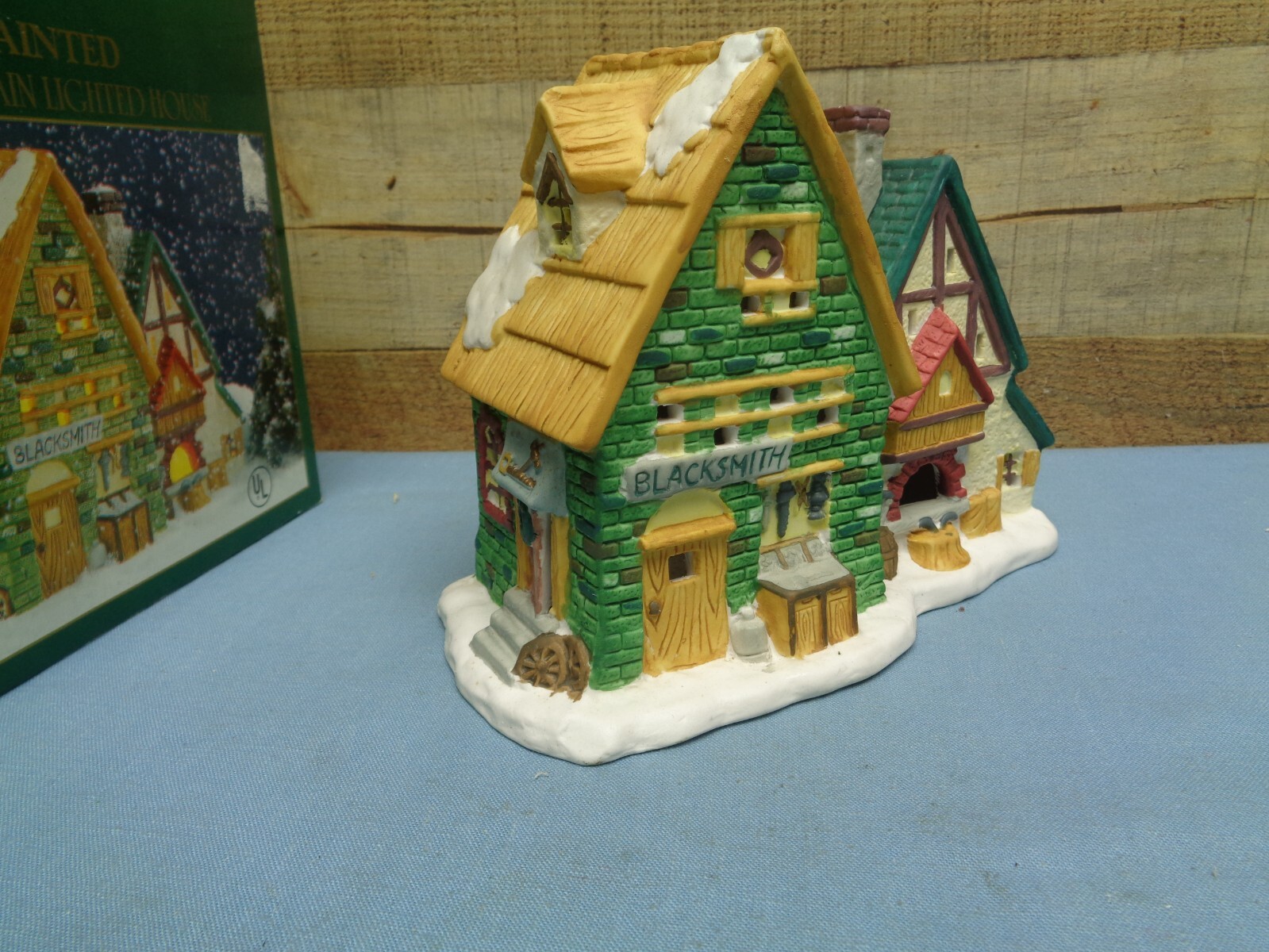 Holiday Expressions Dickens Collectable Christmas Village BLACKSMITH SHOP