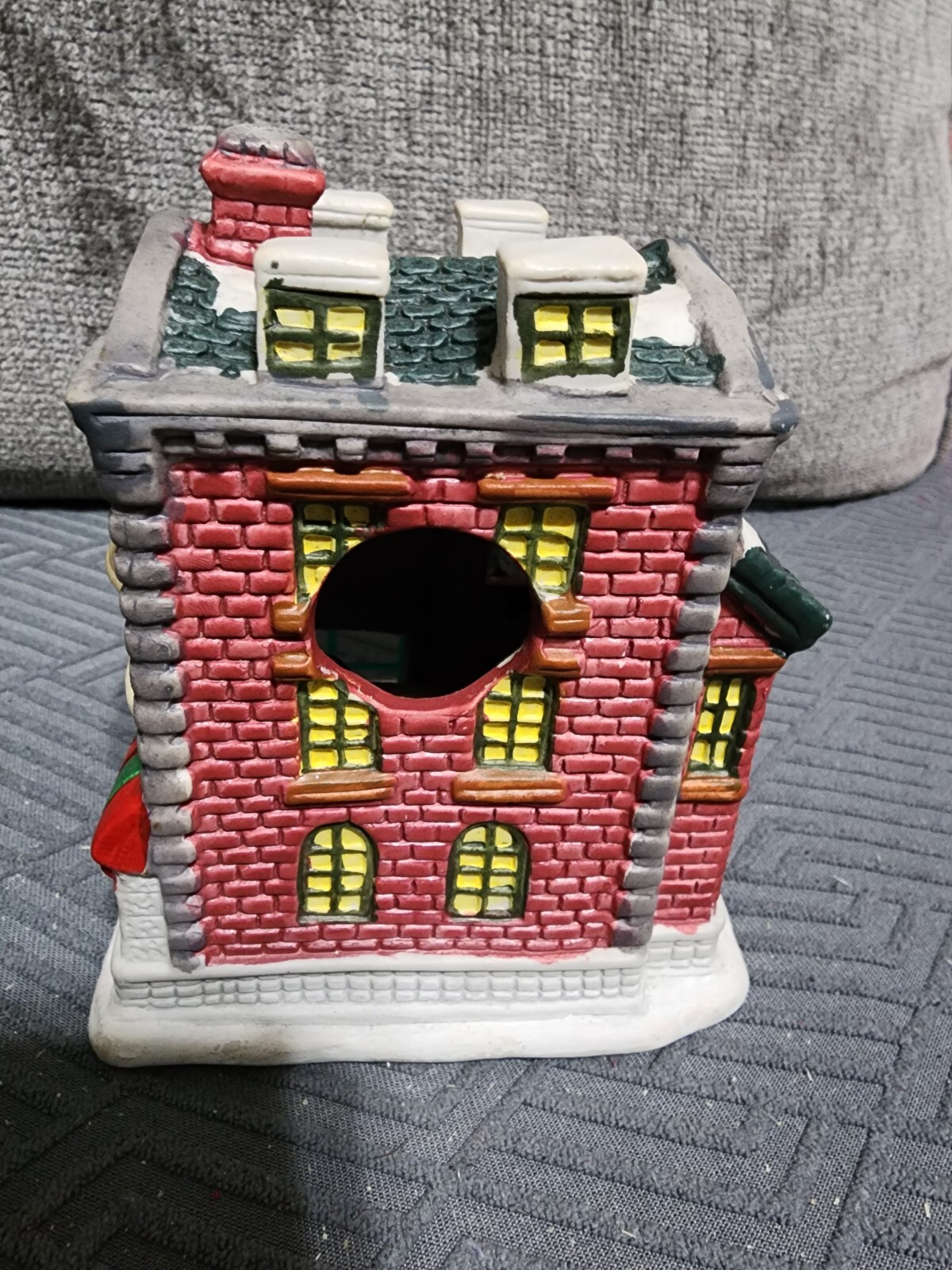 Ceramic, Christmas Village Toy Shoppe 5.5 inches
