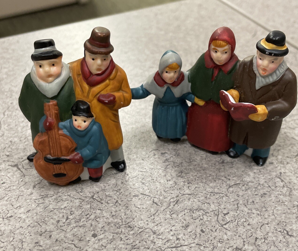 two out of the three carolers department 56