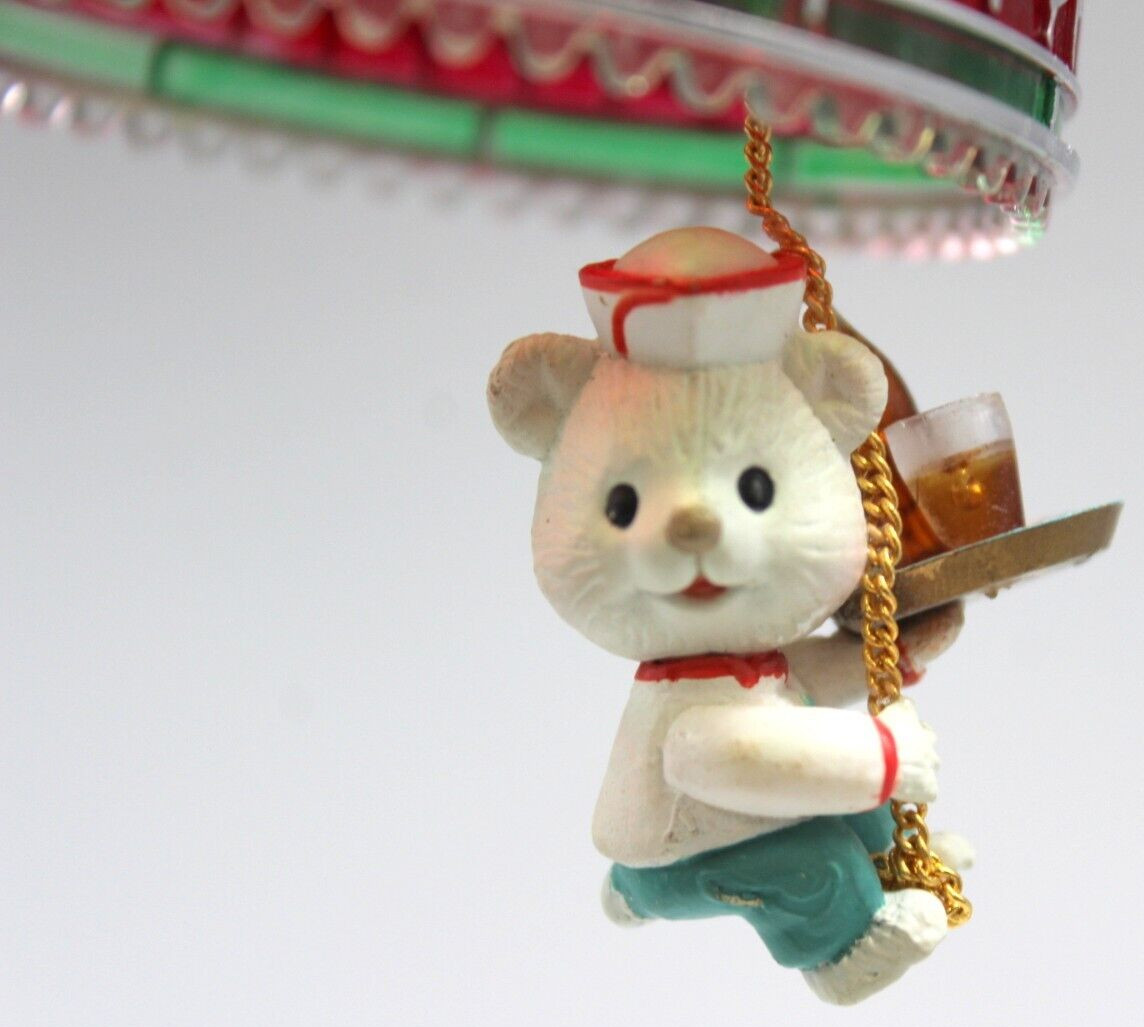 Coca Cola Light Up Your Holidays With Coke Limited Edition Ornament 1993 Bear