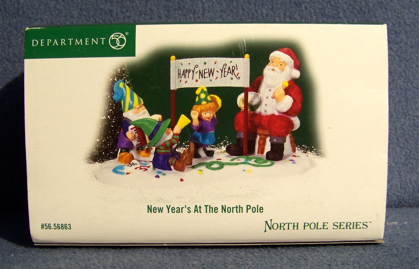 Dept 56 – New Year’s at the North Pole – North Pole Series – 56863 – EUC