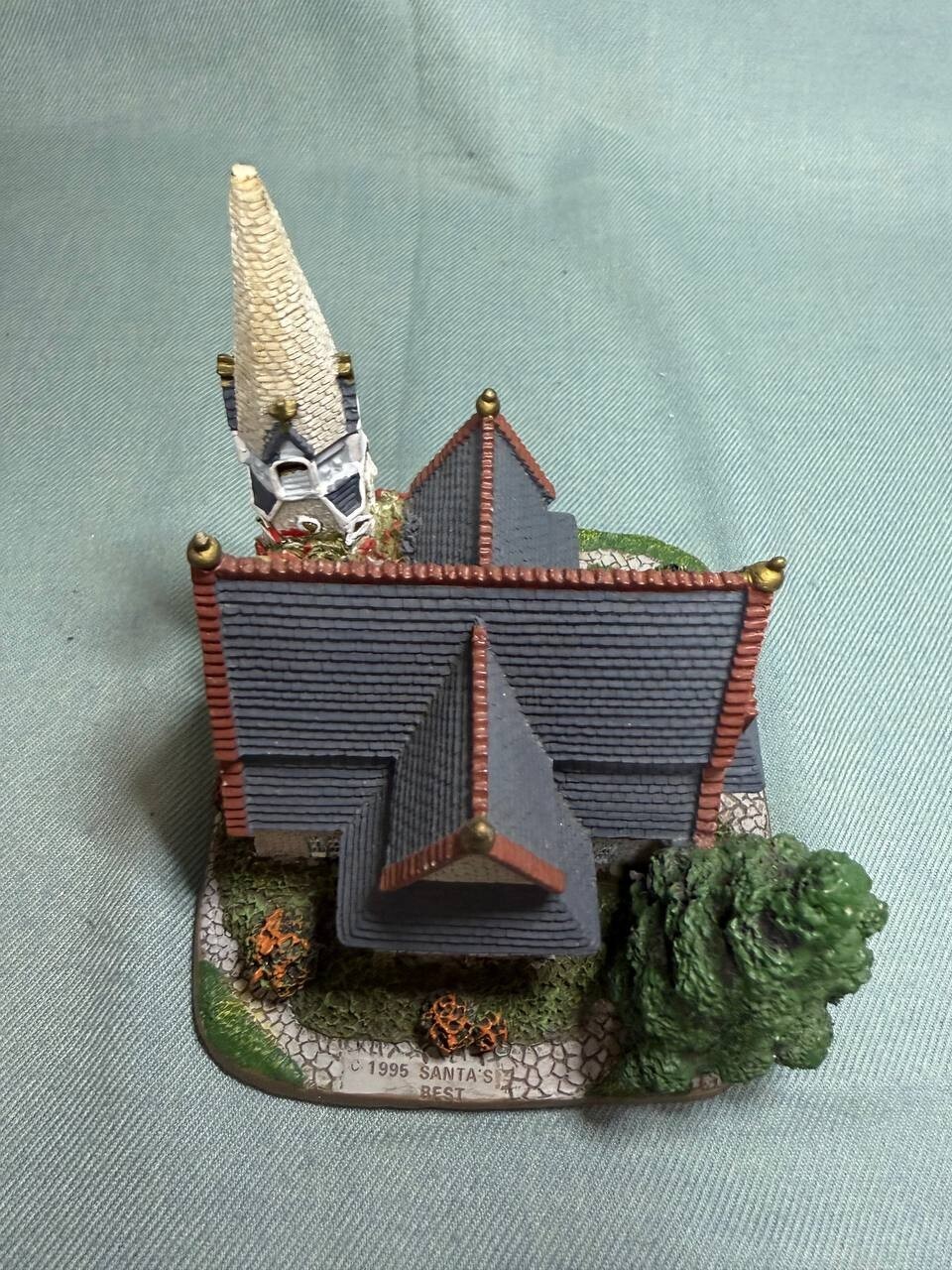 International Resourcing Services Inc. Church With Cross Christmas Village 5″