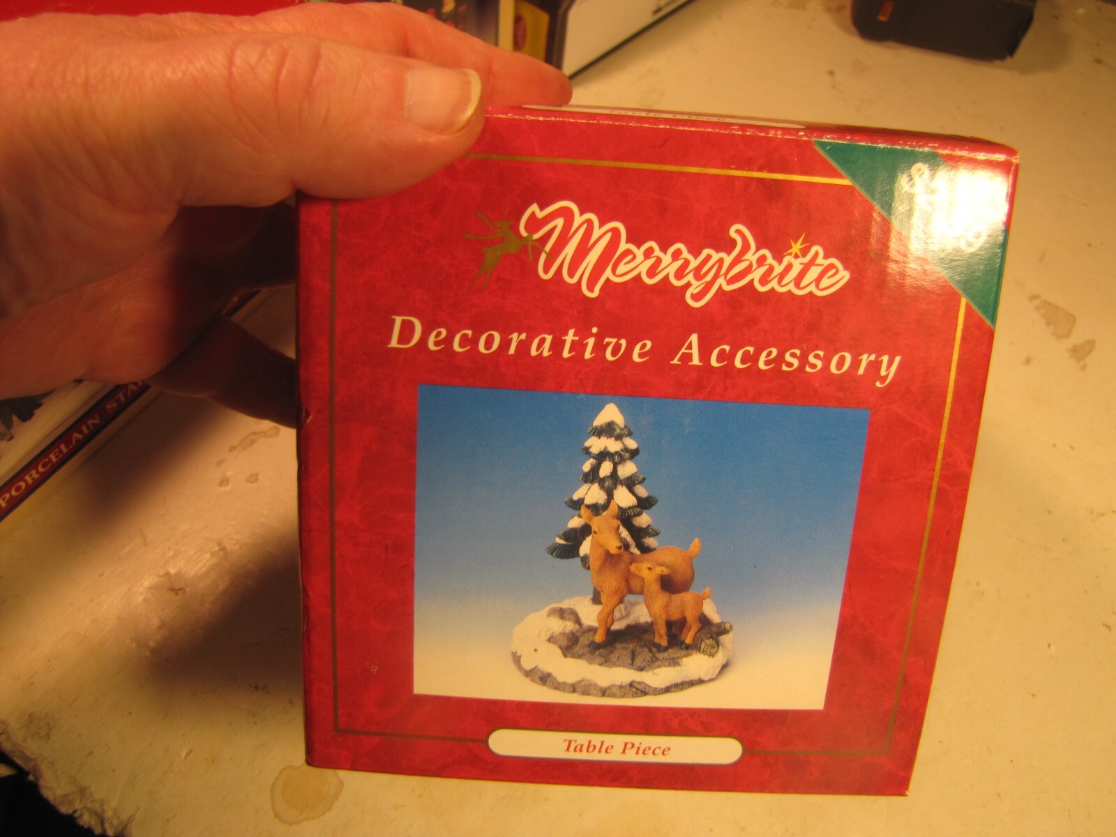 Merryville Table Christmas Accessory original Box