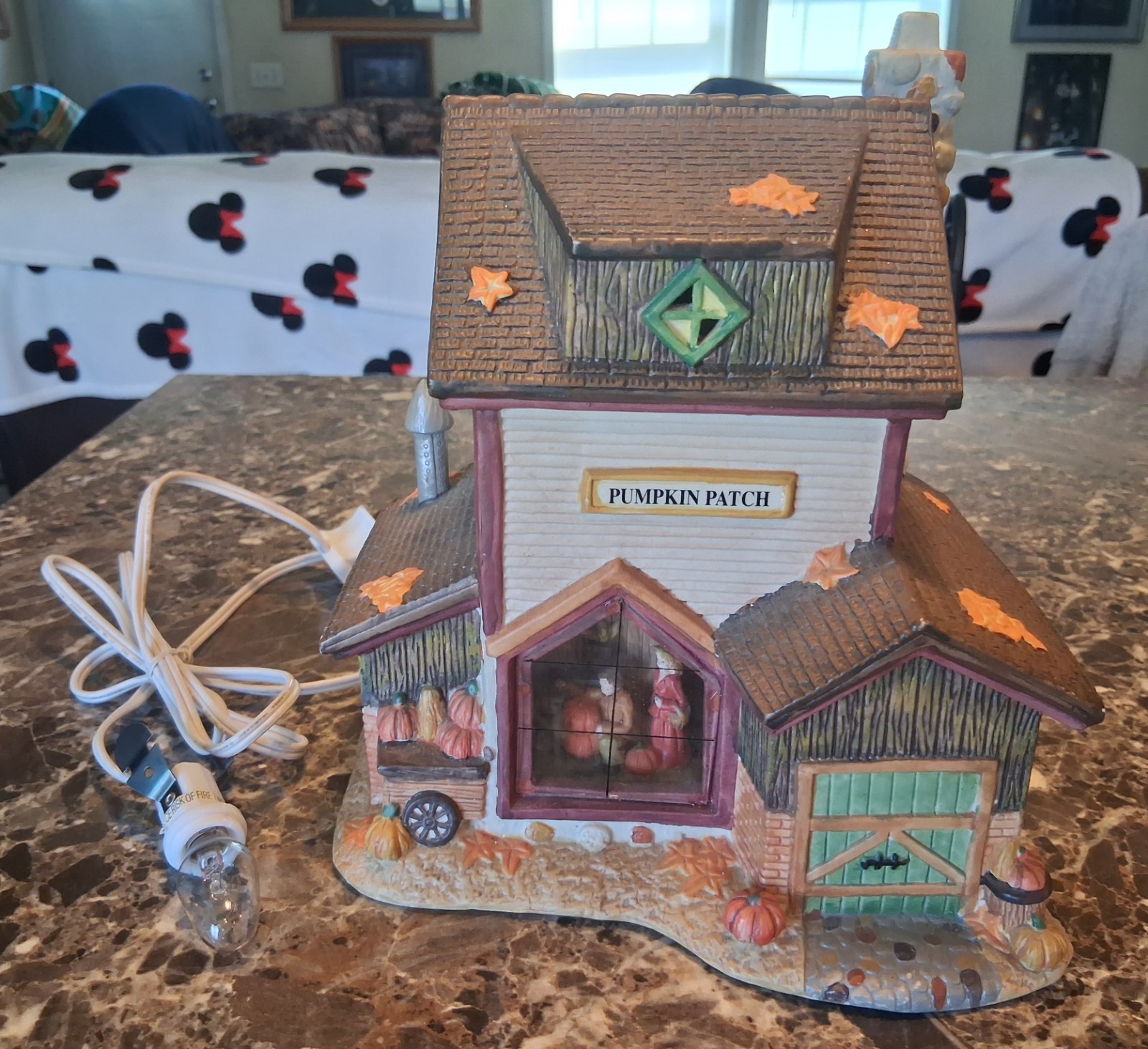 Lemax Spooky Town Halloween Pumpkin Patch Rare No Original Box Only One On Ebay
