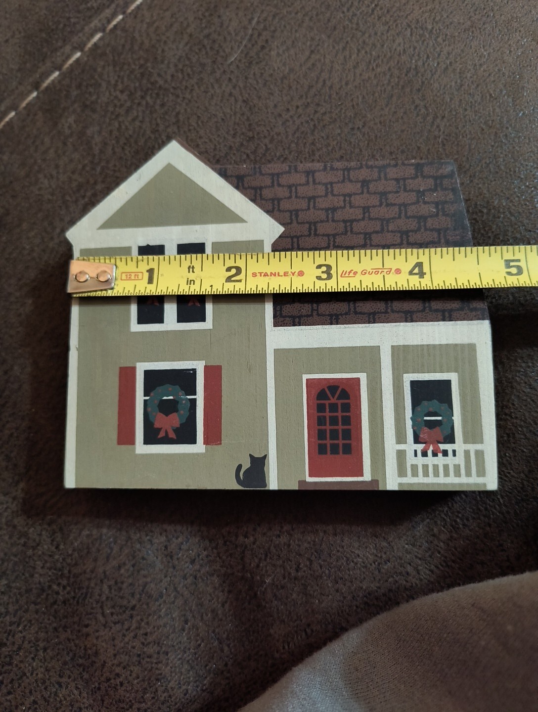 OLMSTEAD HOUSE OHIO WESTERN RESERVE CHRISTMAS CAT’S MEOW VILLAGE 1985 SIGNED