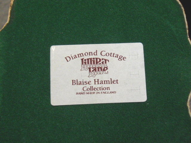 Lilliput Lane Diamond Cottage 1989 Blaise Hamlet Collection NIB #350
