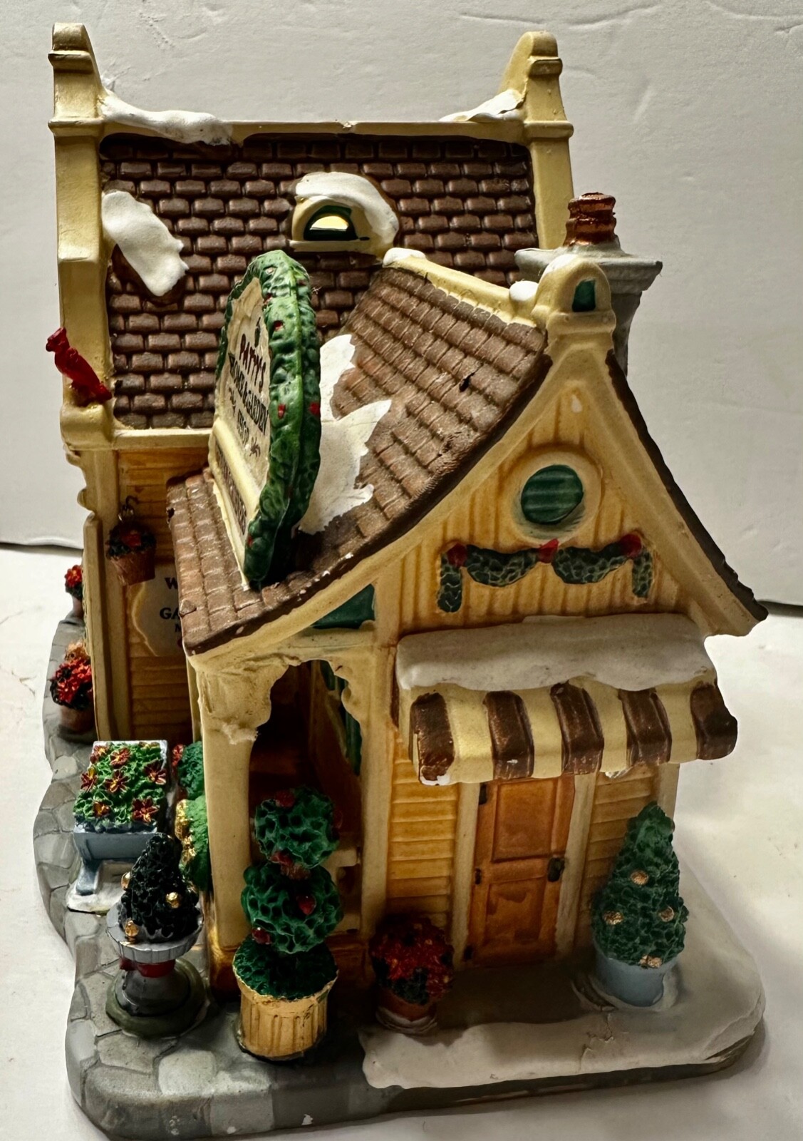 Lemax #35533 PATTY’S HOME & GARDEN SHOP Lighted Building in Pkg ~ Retired 2016