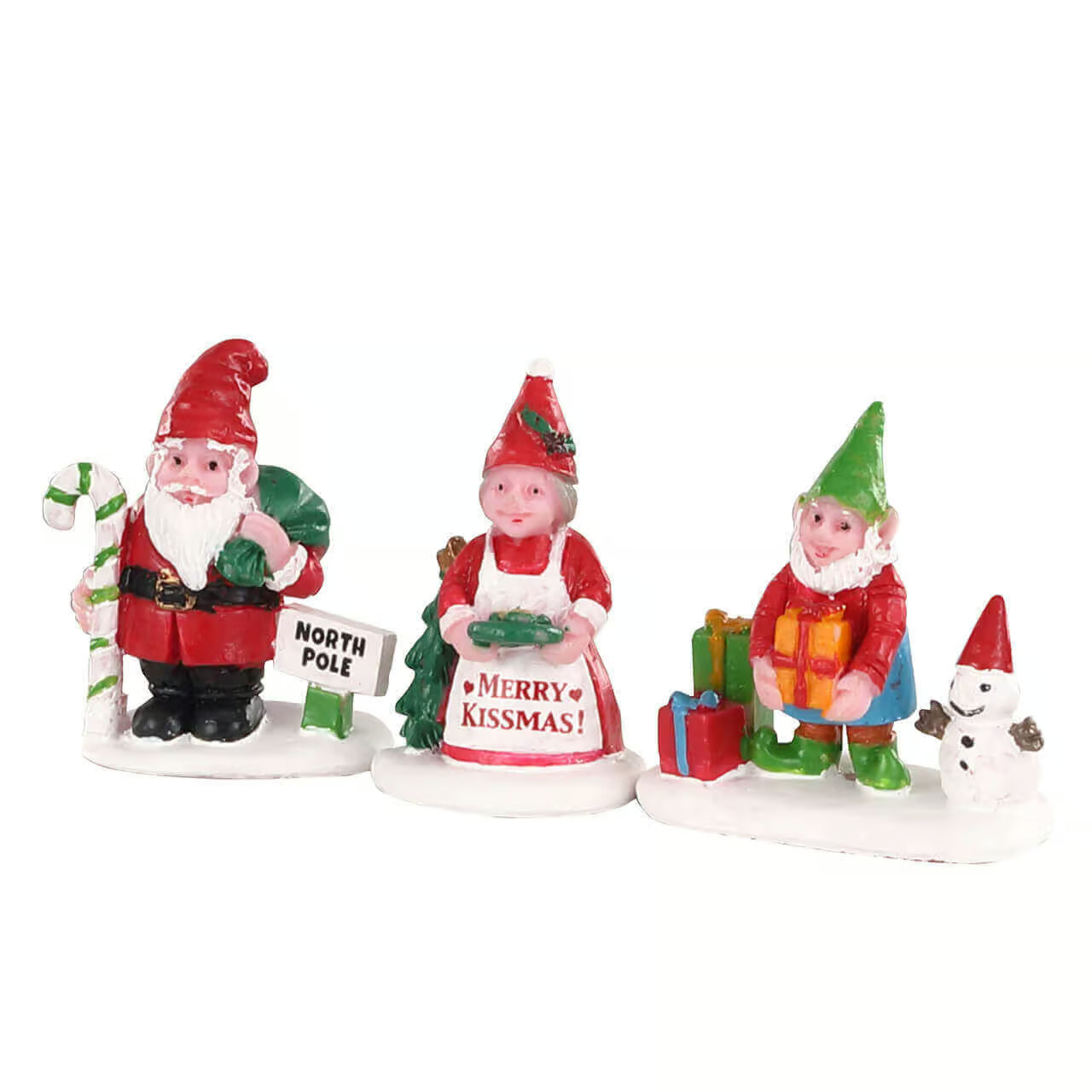 LEMAX “Christmas Garden Gnomes” #04739