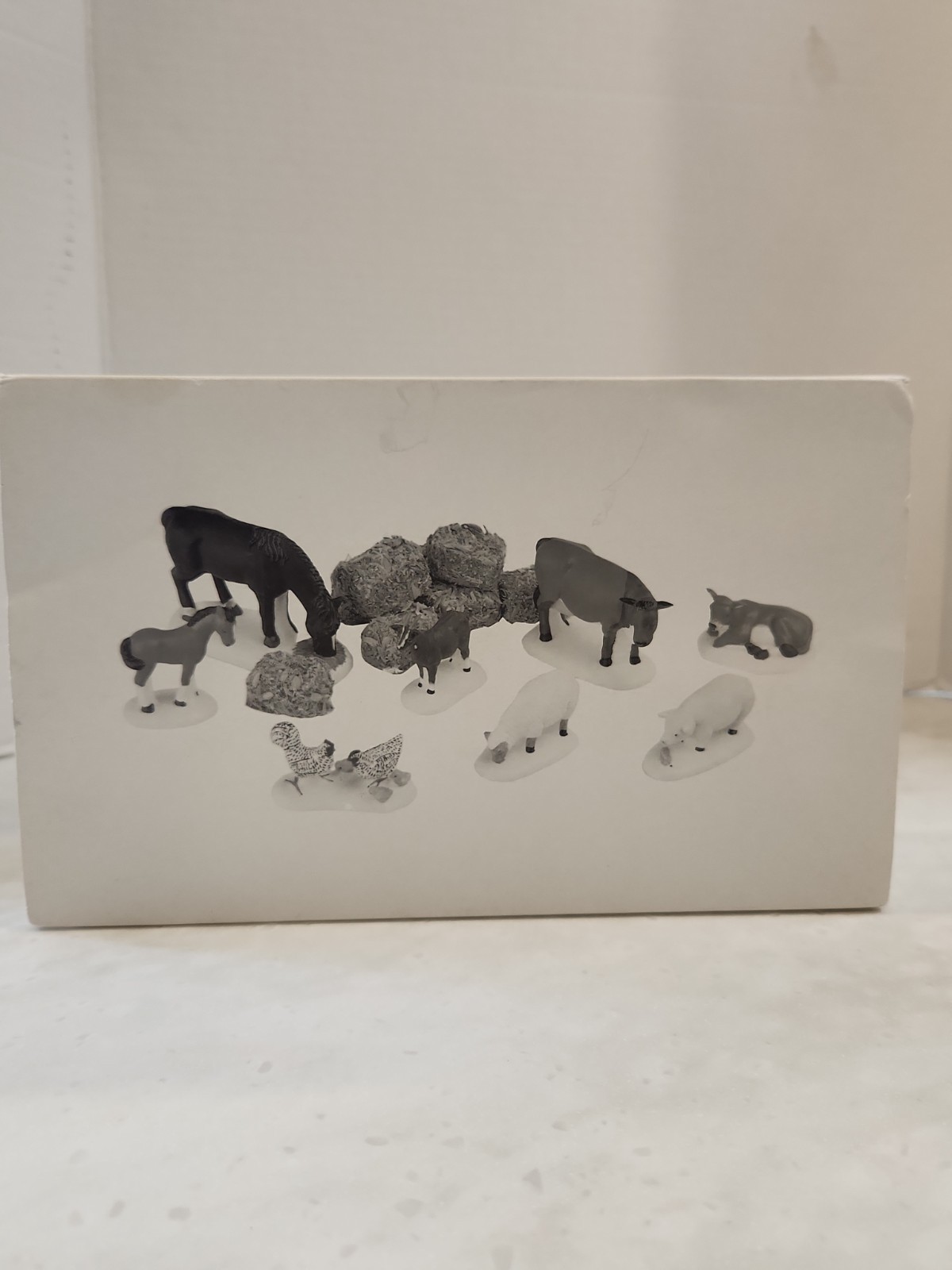Department 56 Heritage Village Collection Farm Animals Set #56588 New In Box