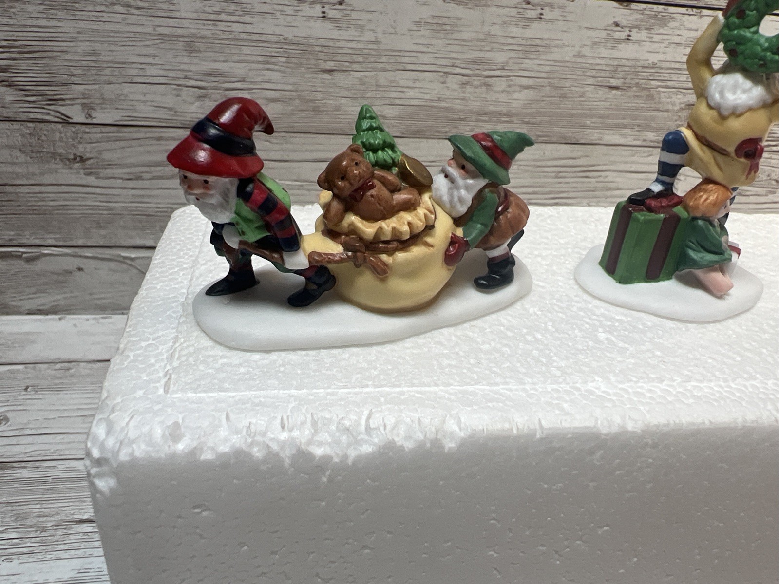 Dept 56 “Letters For Santa” #56049 “Santa’s Little Helpers” #56103 Retired
