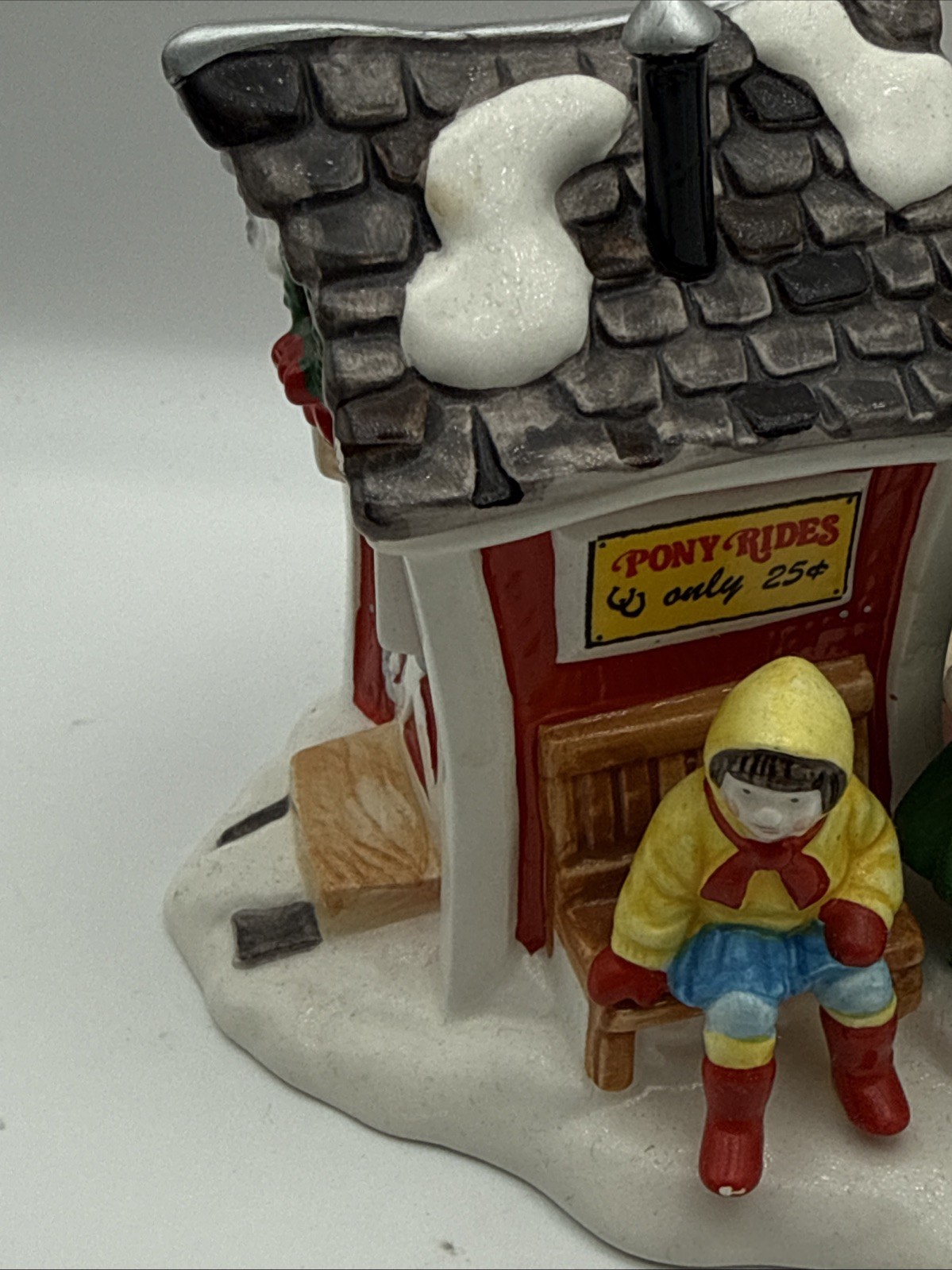 Dept 56 Pint-Size Pony Rides Christmas Figure Village Accessory