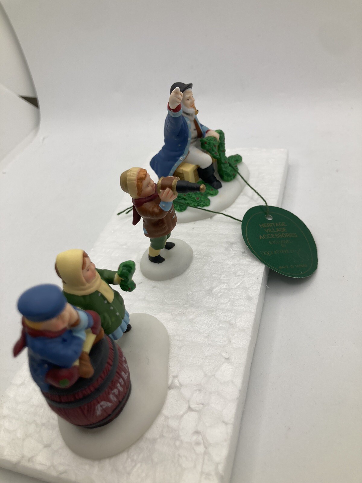 Dept 56 Heritage Village Collection ~5655-3 “The Old Man And The Sea” ~ Set of 3