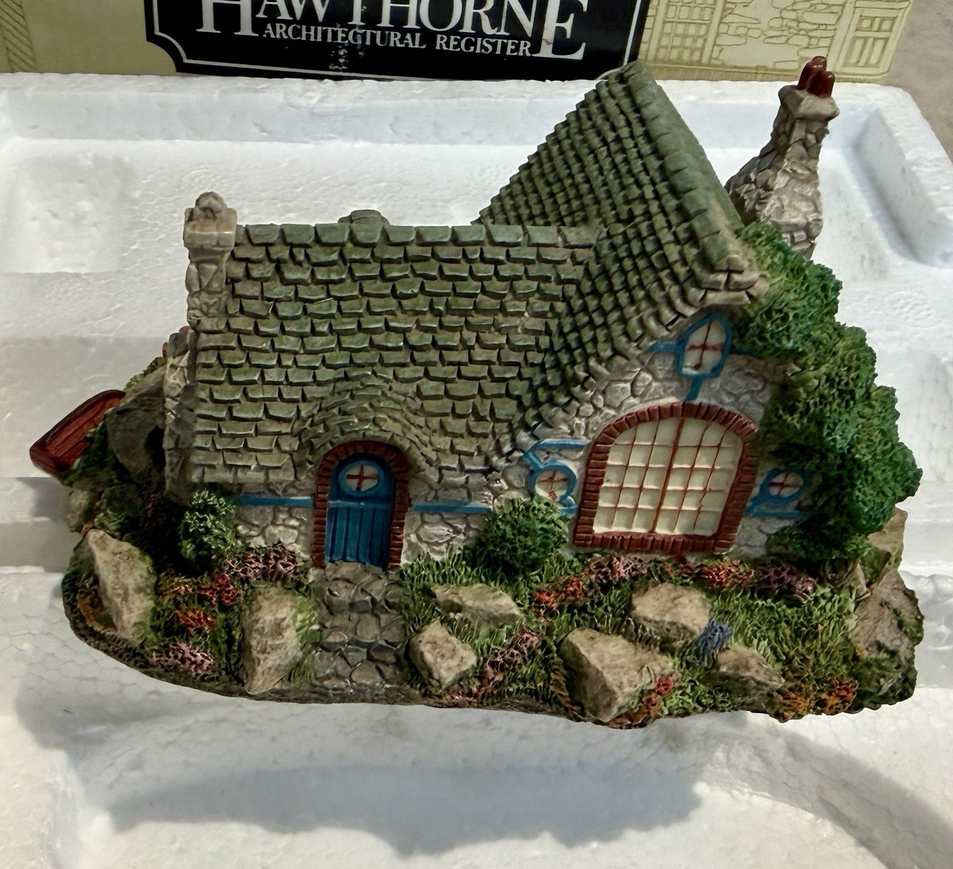 Hawthorne Architectural Register Thomas Kinkade Seaside Cottage Signed Boxed COA