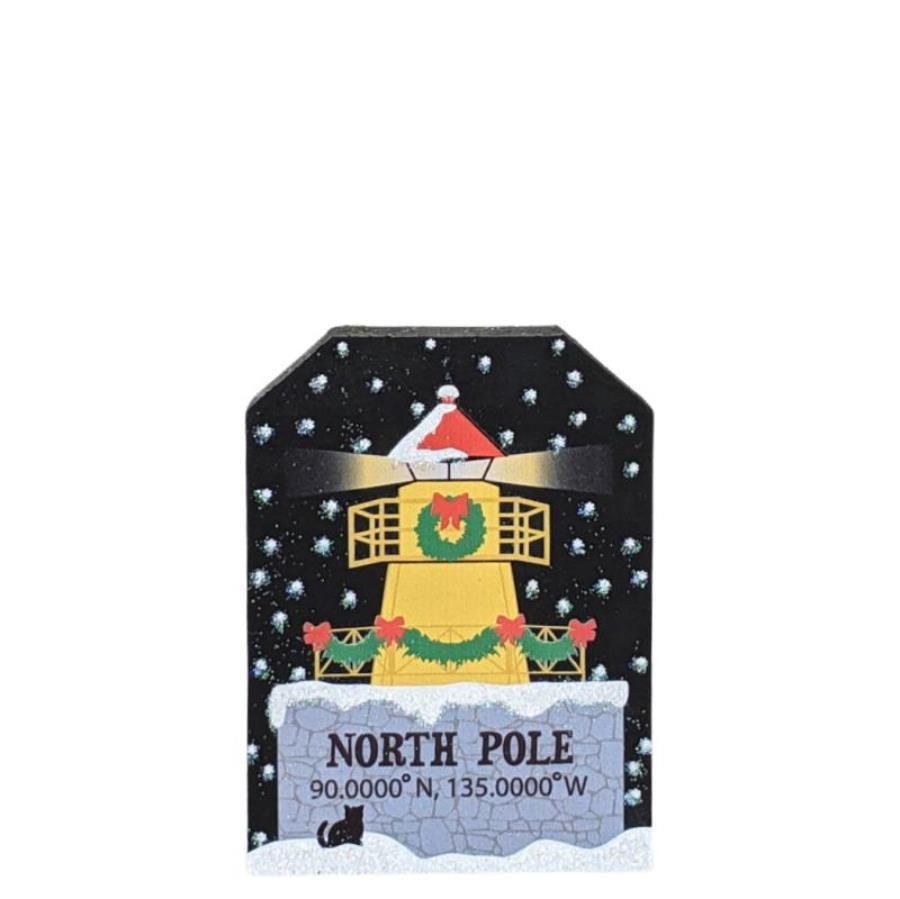 Cat’s Meow Village North Pole Christmas Beacon #21-923 NEW Shipping Discounts