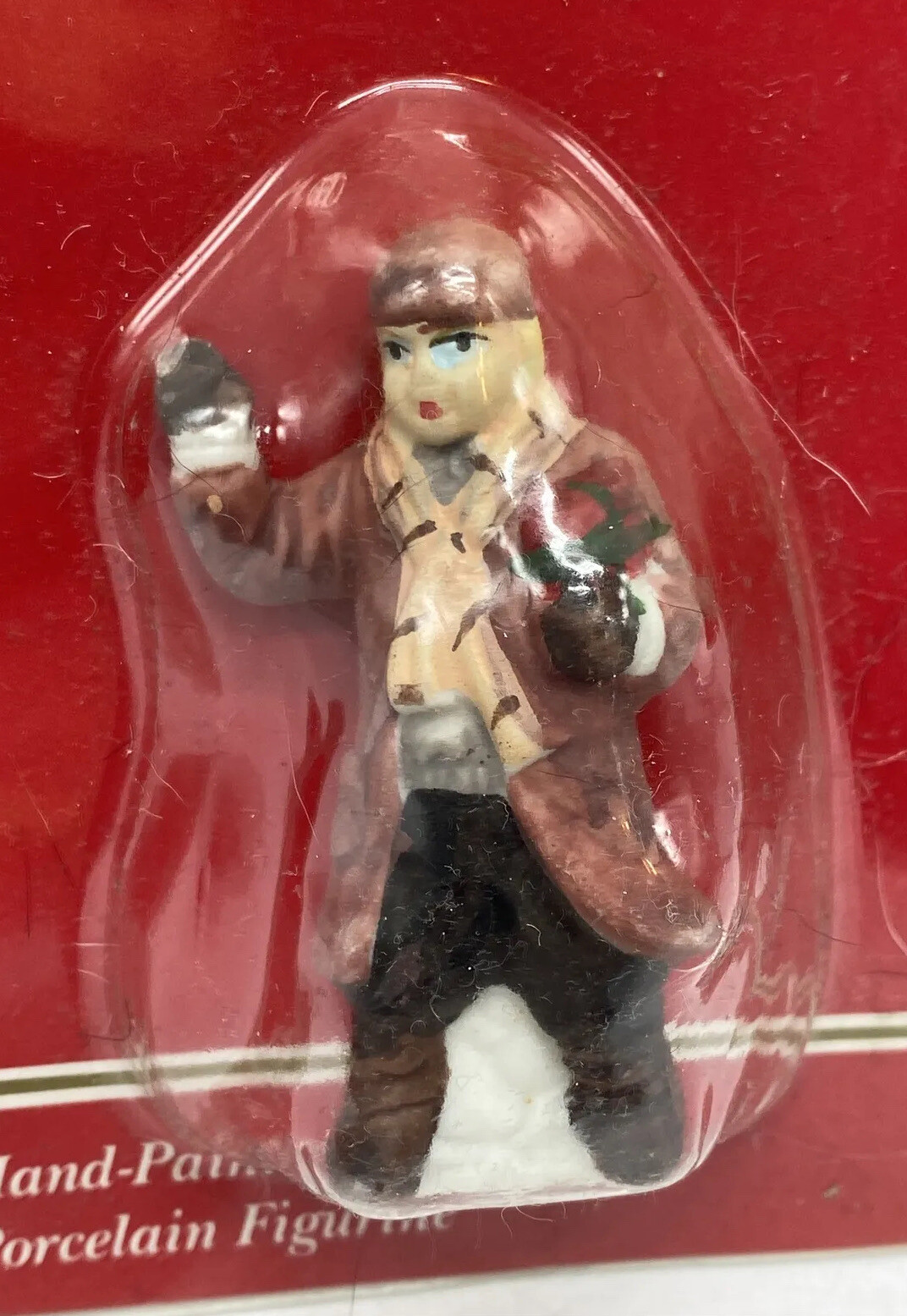 Dickens Collectables Christmas Village Accessory BOY Dollhouse F29