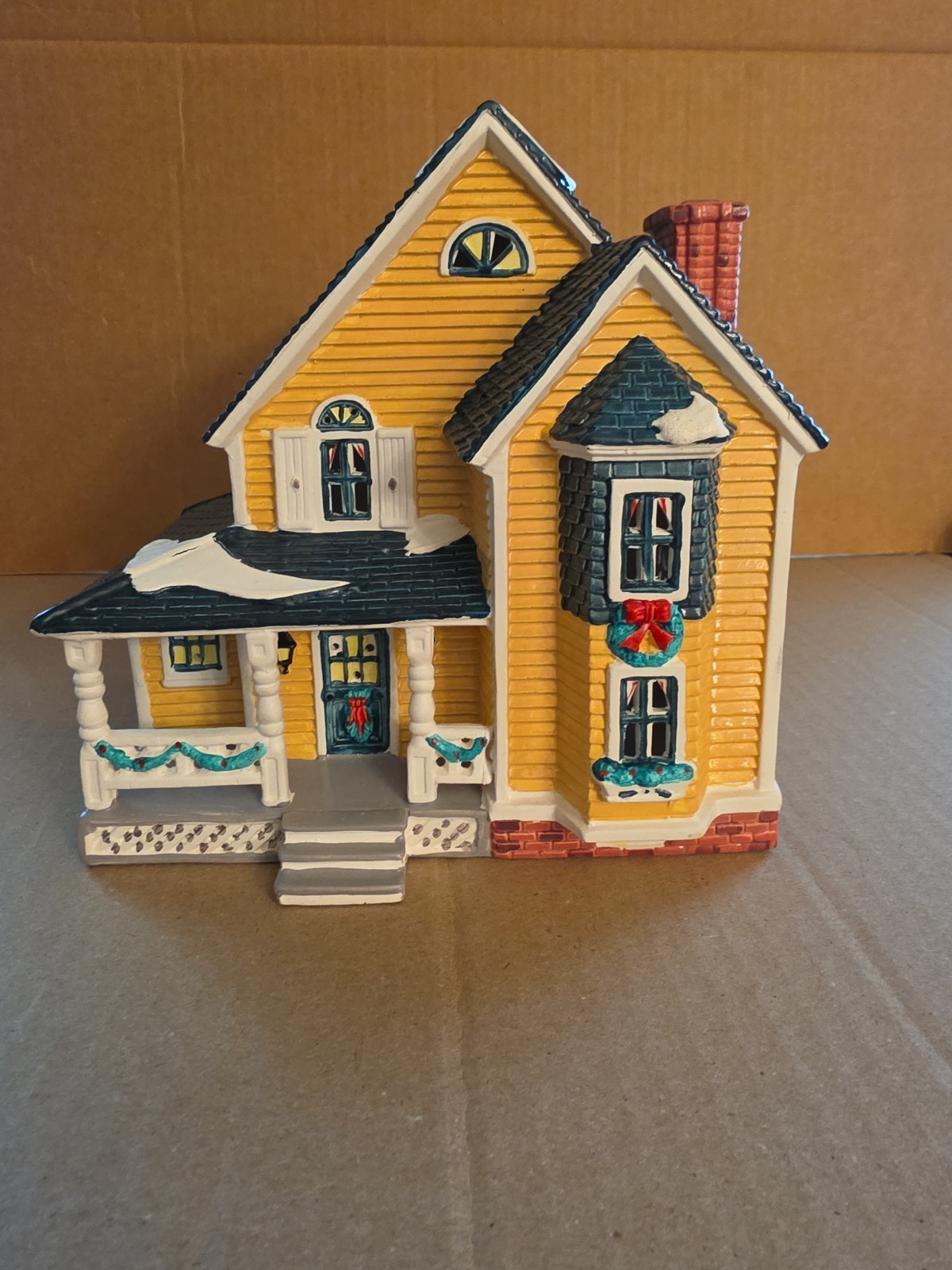 Vintage Original Snow Village Department 56 Woodbury House Retired No Box