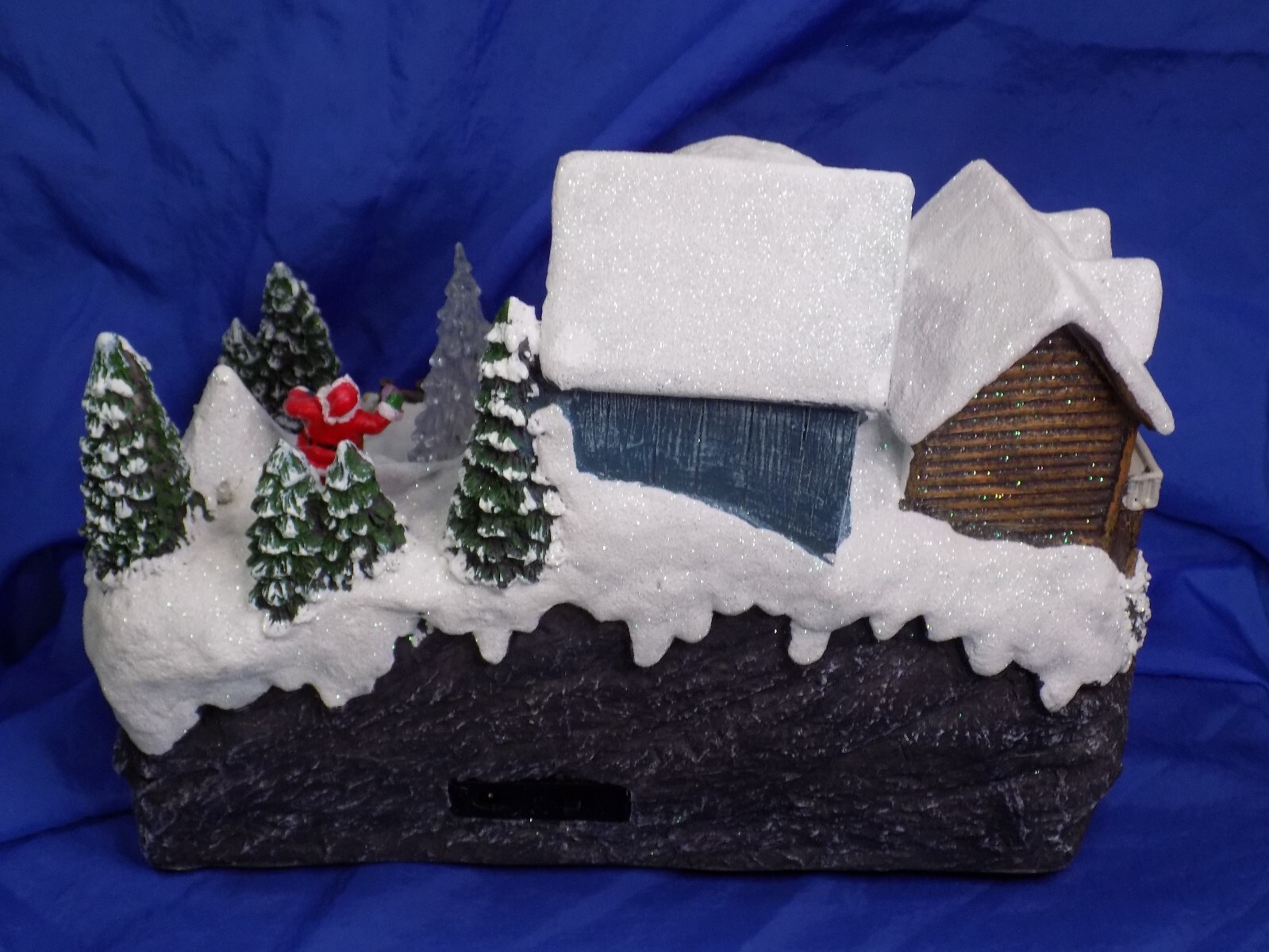 Gerson Musical Ski Resort w/ Light Up & Animated Features Tested Super Rare