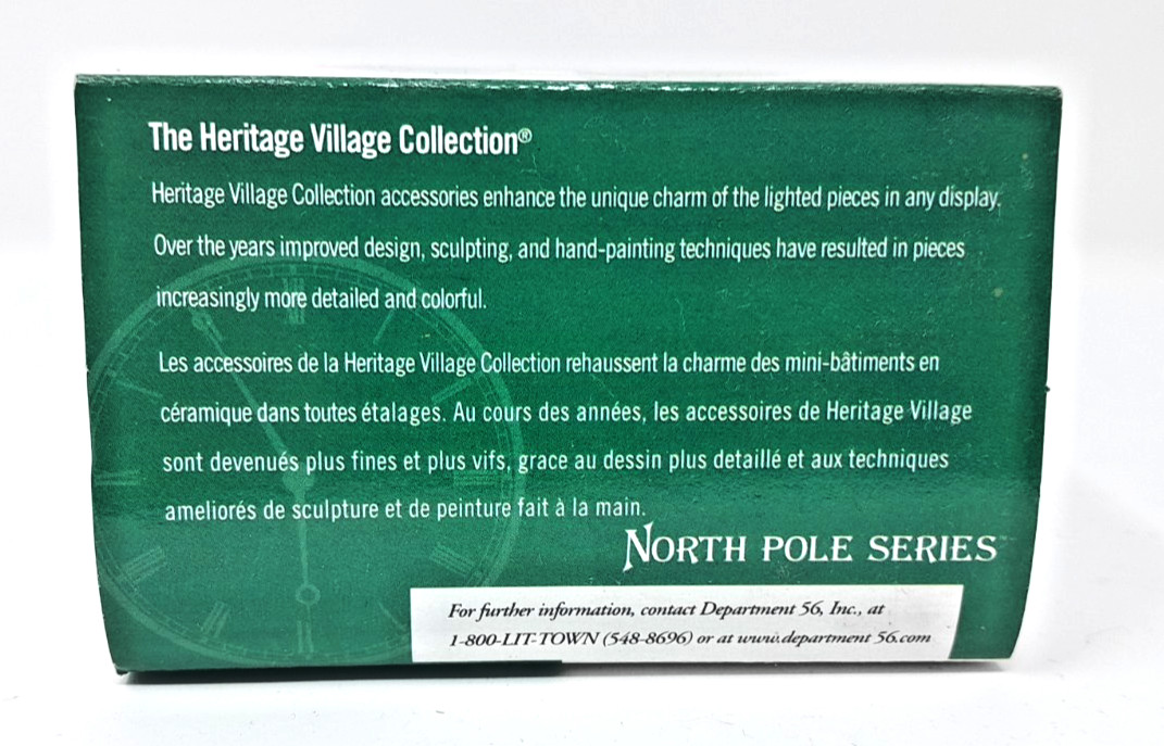 Department Dept 56 North Pole Series Happy New Year Figure NIB 56433 Retired NEW