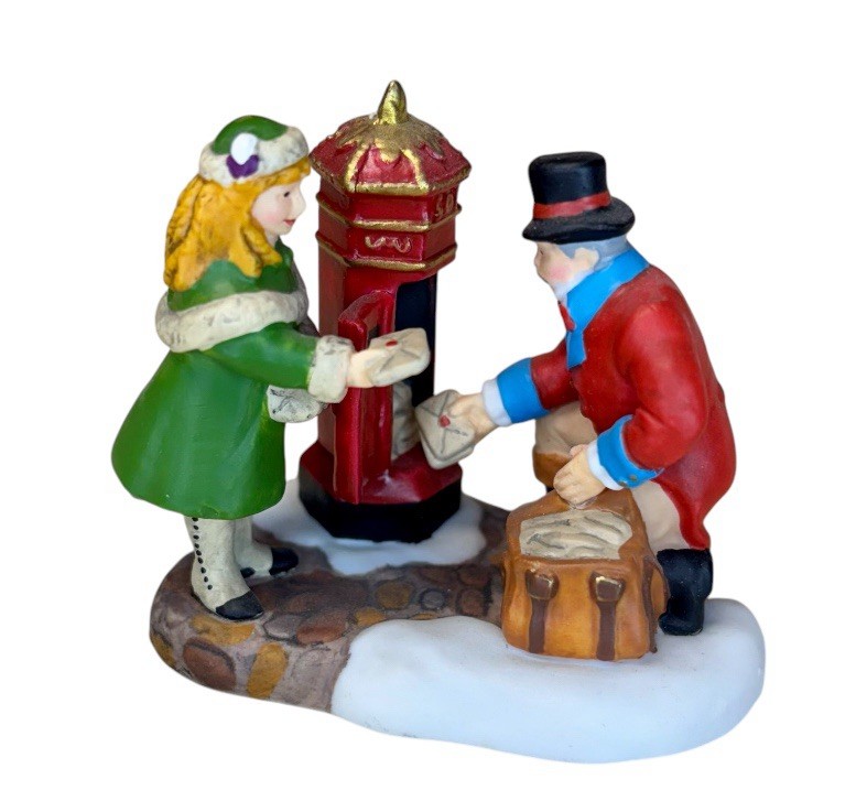Department 56 Dickens Village “One More Christmas Card to Post, Please” W/Box