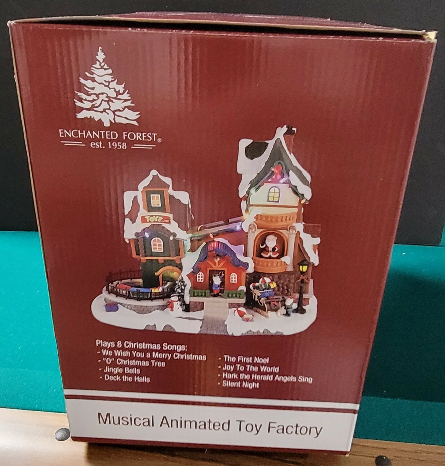 Enchanted Forest “Musical Animated Toy Factory” SKU 289-1041 Brand New 2021
