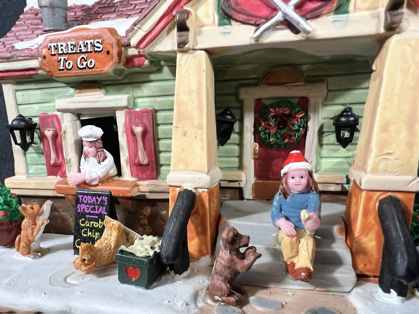 Lemax Mary’s Pet Bakery Rare Retired