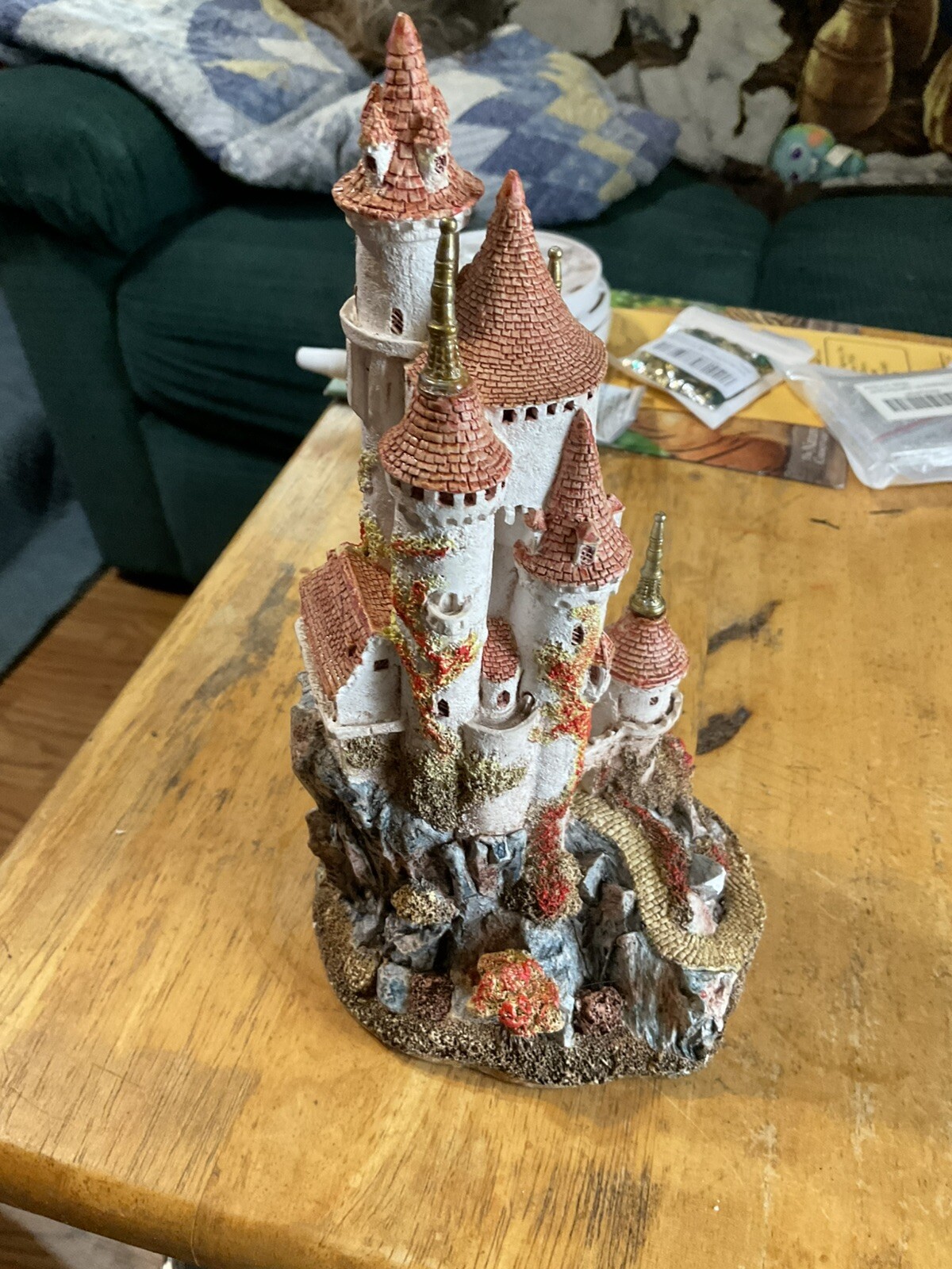 Vintage Lilliput Lane Castle Of The Sleeping Princess 1986 Rare