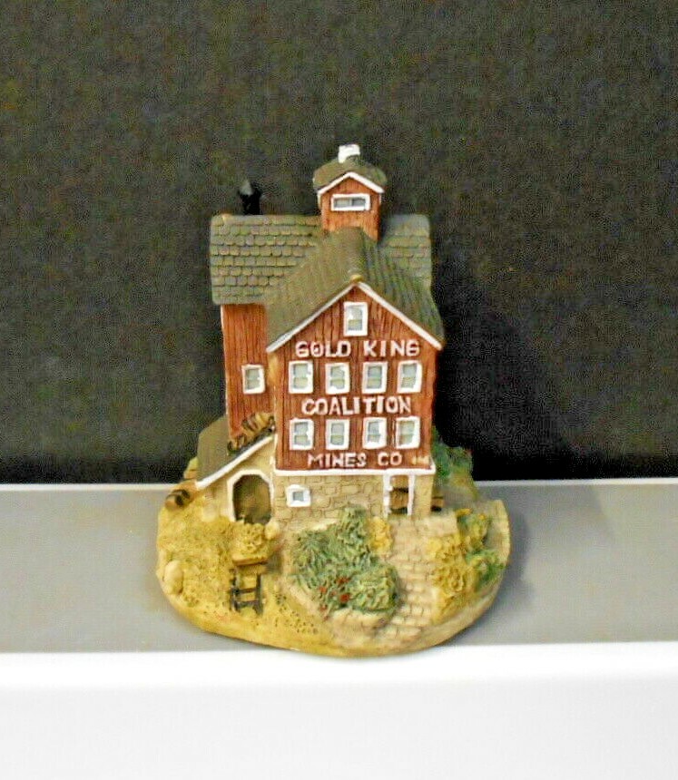 THE AMERICAN COLLECTION AH 25 MINI PORCELAIN “GOLD KING MINES” FIGURINE