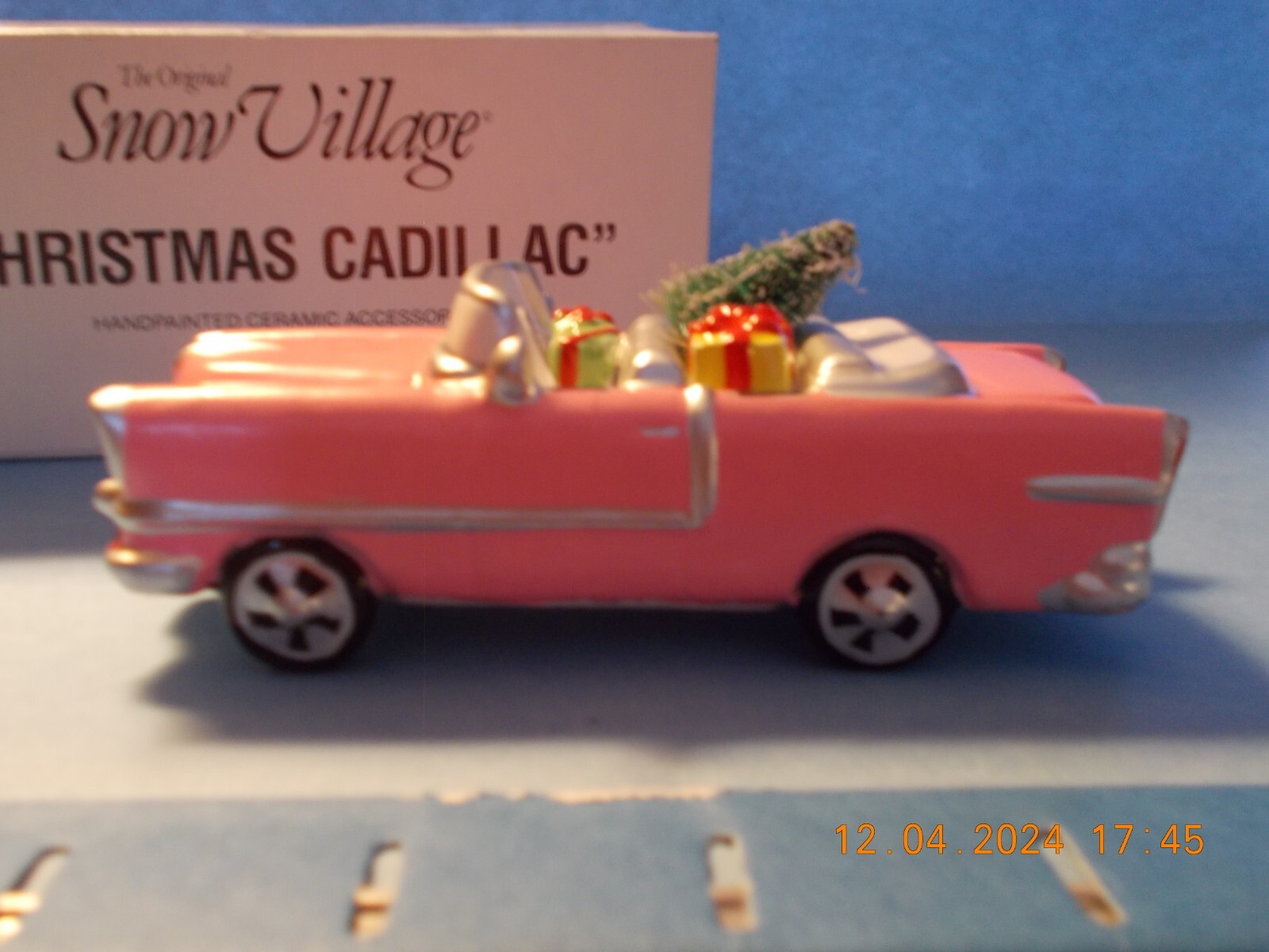 DEPT 56 “Christmas Cadillac” – #5413-5 – SNOW VILLAGE
