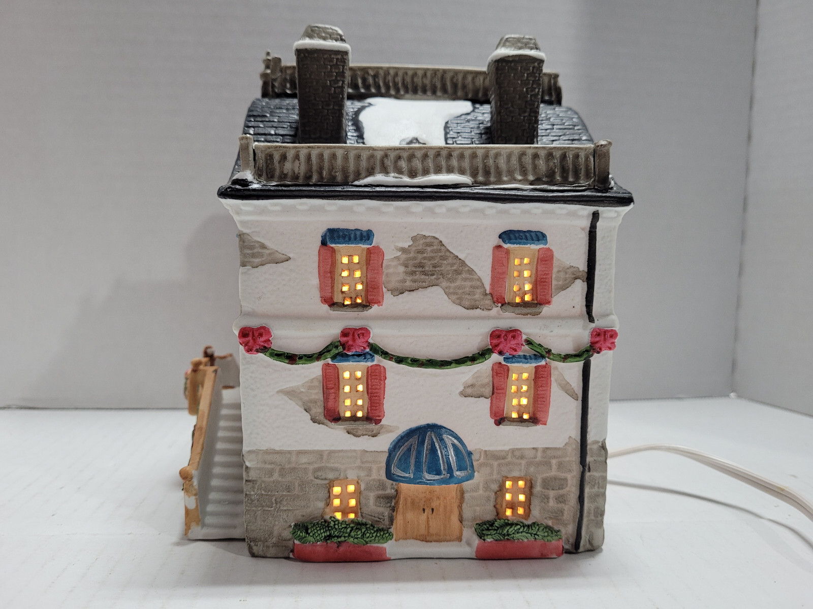 Lemax Dickensvale Collectibles Porcelain Lighted House – G.W. PRUDEN & CO – 1993