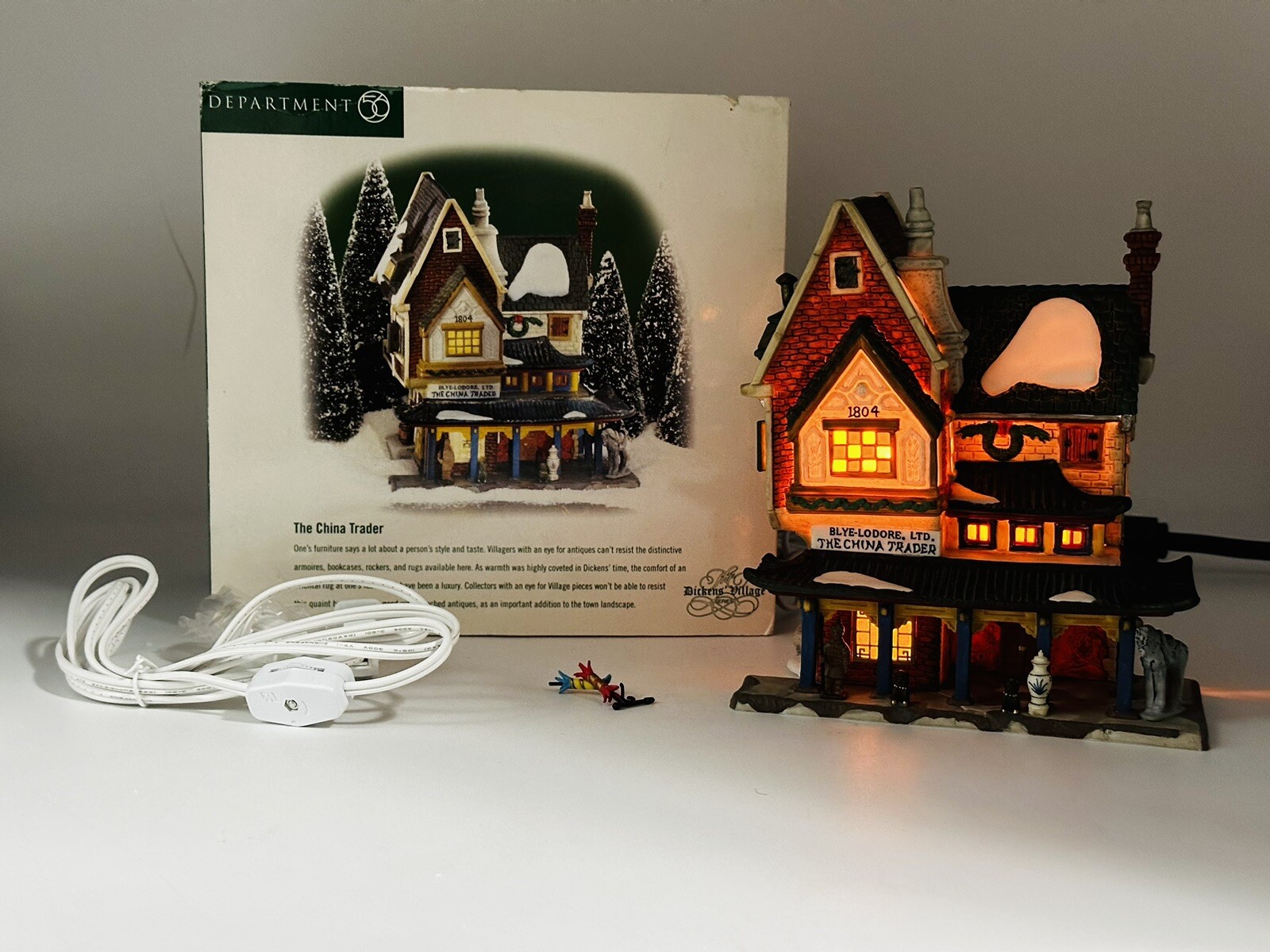 Dept 56 The China Trader 58447 Dickens Village Series 1999