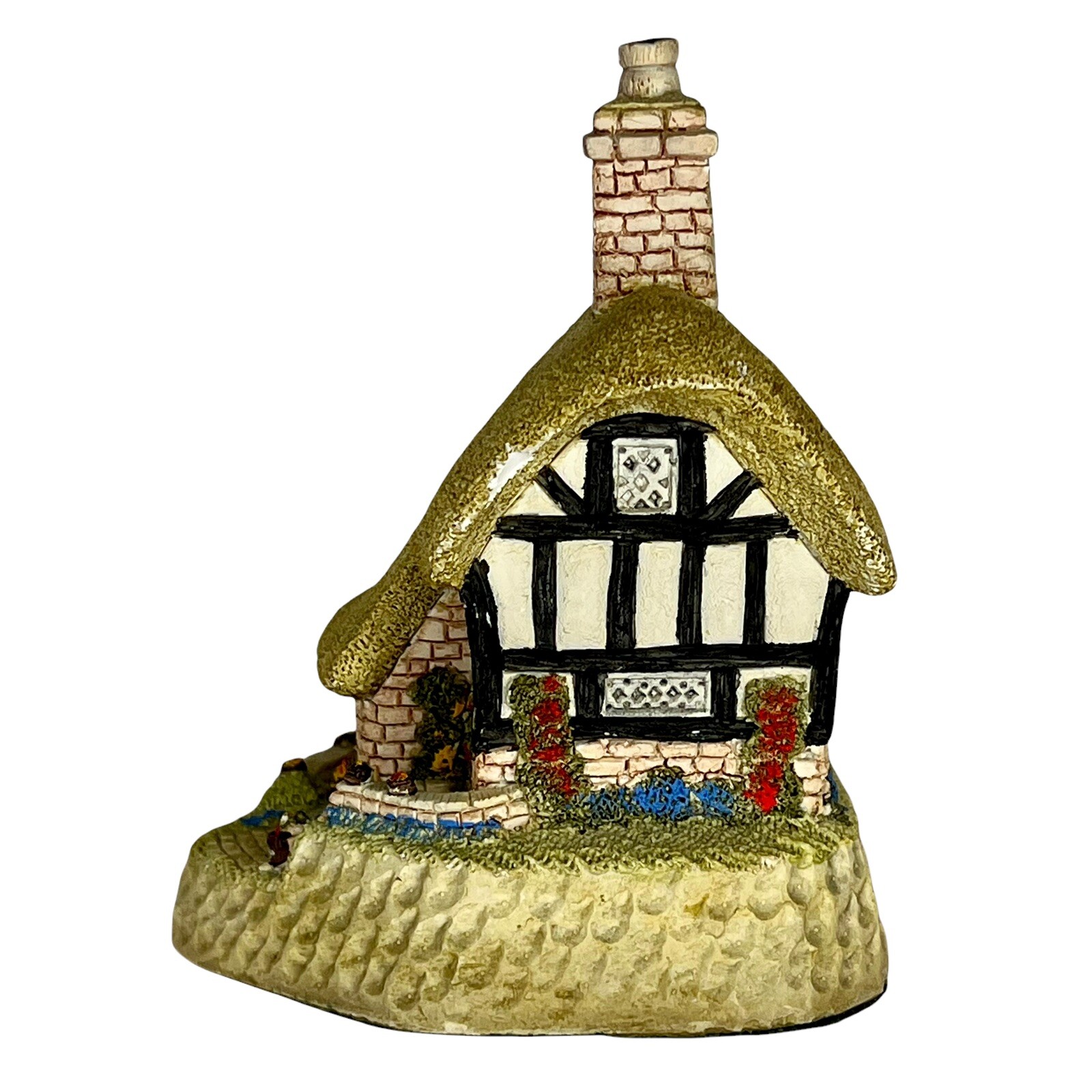 David Winter Blossom Cottage May British Traditions Retired Hand-Painted 1989