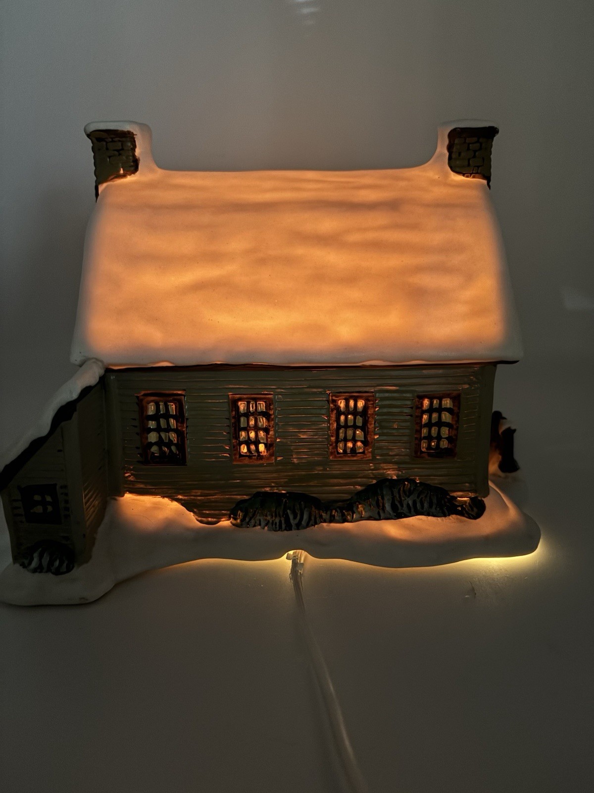 Currier & Ives Museum of the City of New York Winter Evening Lighted House
