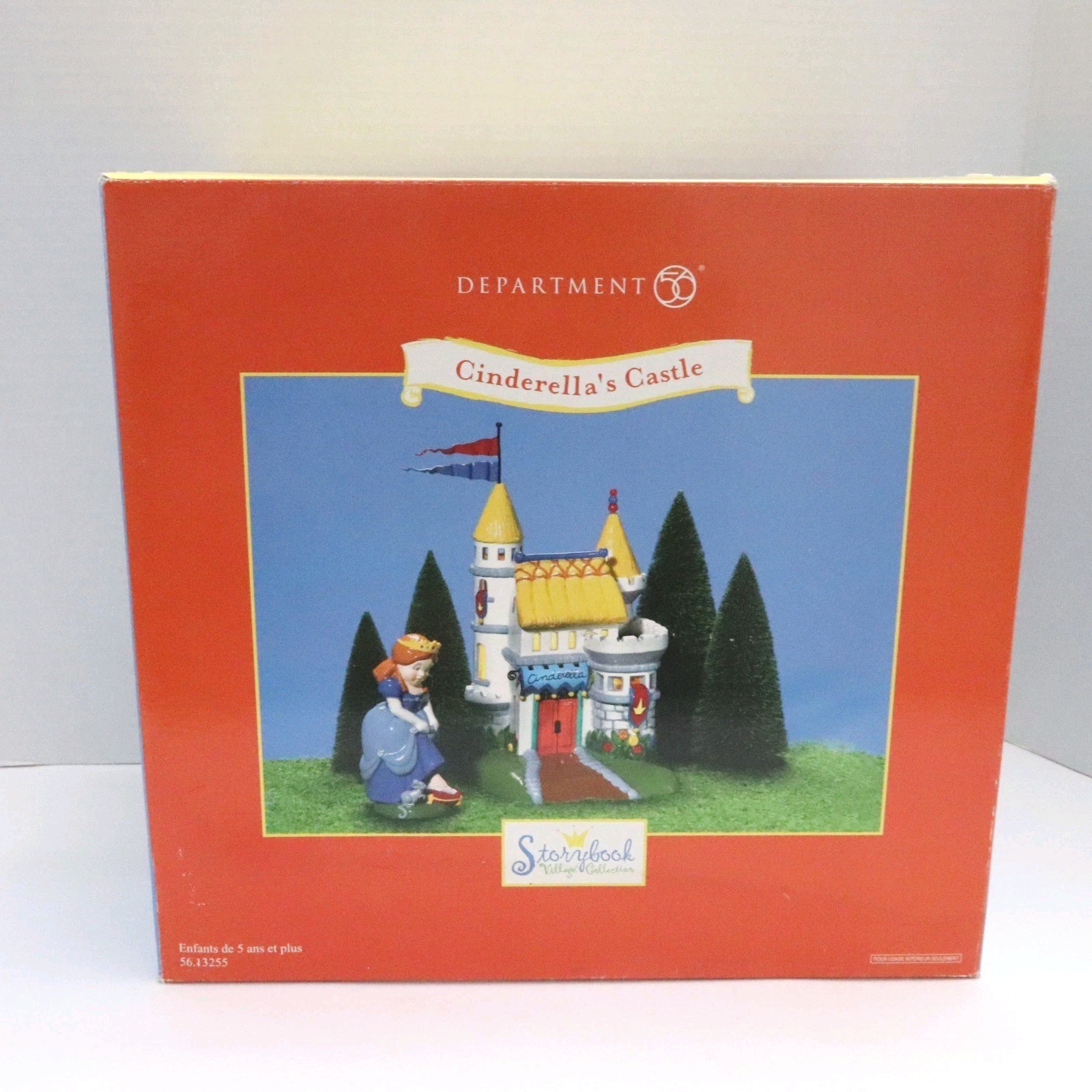 Department 56 Storybook Cinderella’s Castle 3255 Unused with Box 2002