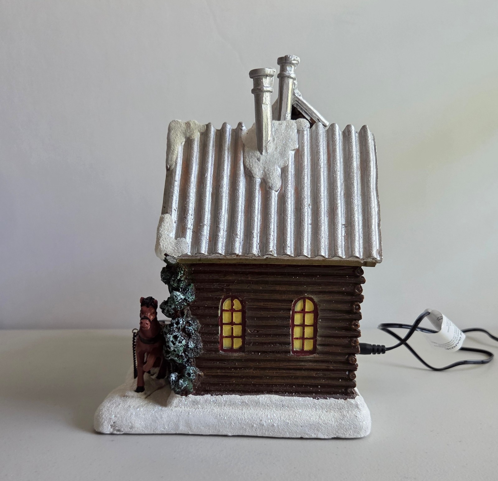 Carole Towne 2019 Collection Elliott’s Sugar Shack Village Cabin Building Lights