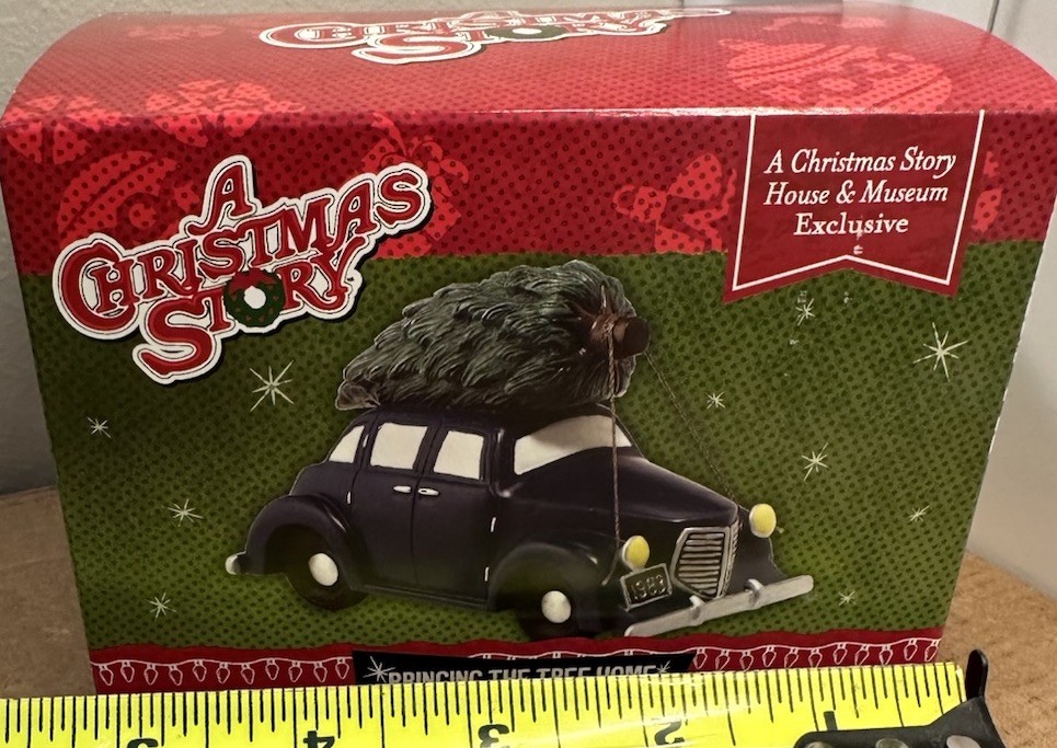 Department 56 A Christmas Story #809444 BRINGING HOME THE TREE NEW Exclusive