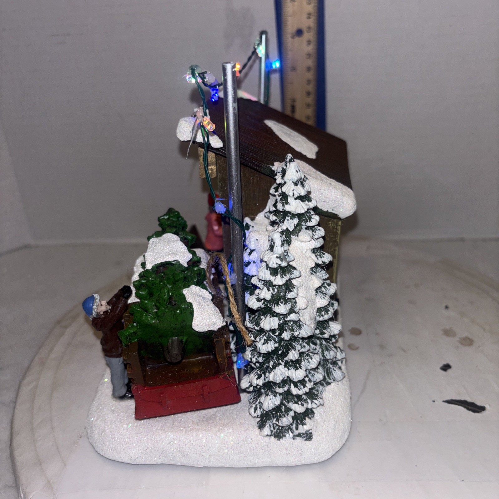 Carole Towne Collection ~ Mr. Stanley’s Tree Farm Lighted Village Scene